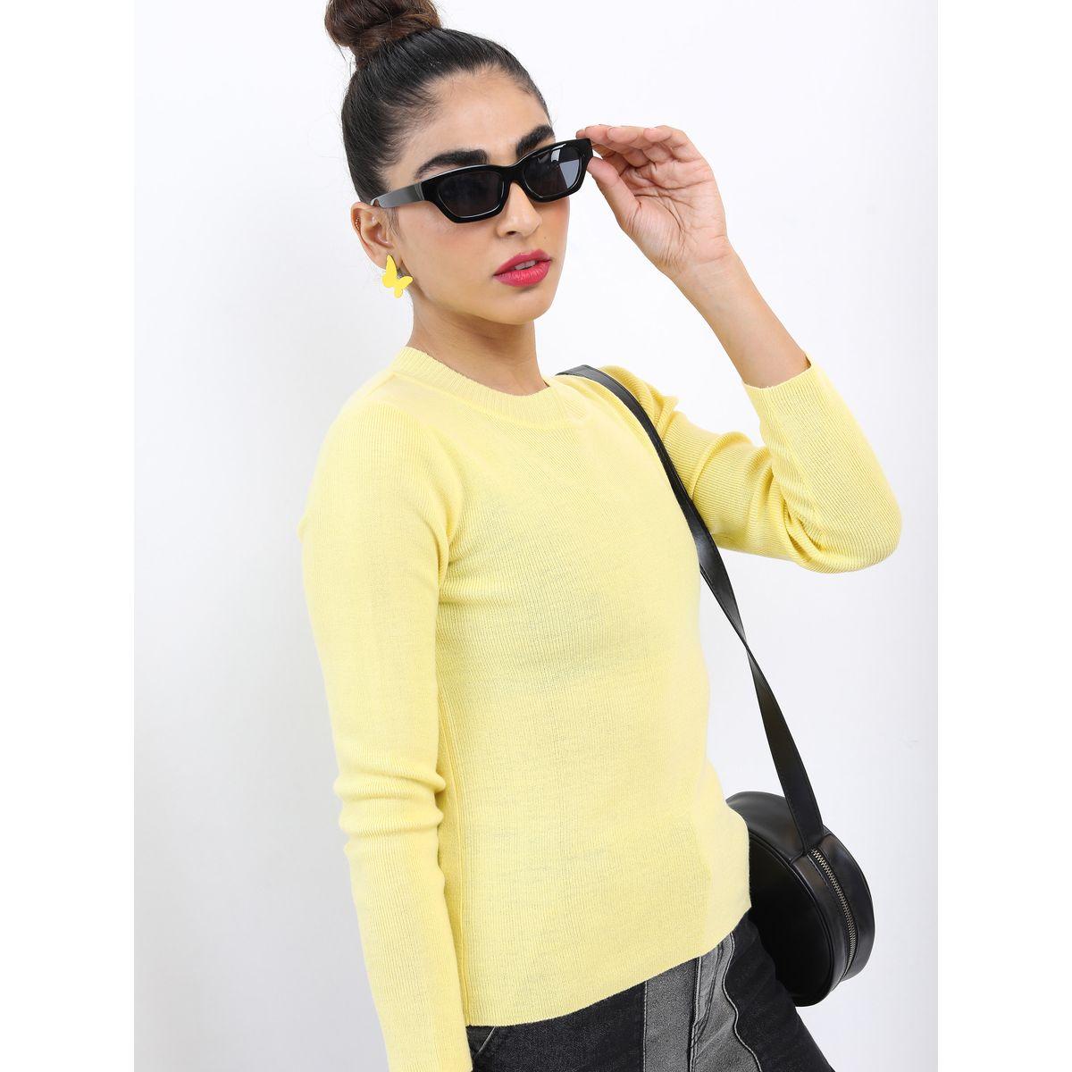 Ketch X Styli Solid Round Neck Slim Fit Sweater-women-clothing-cardigansandjumpers-jumpers-image-6