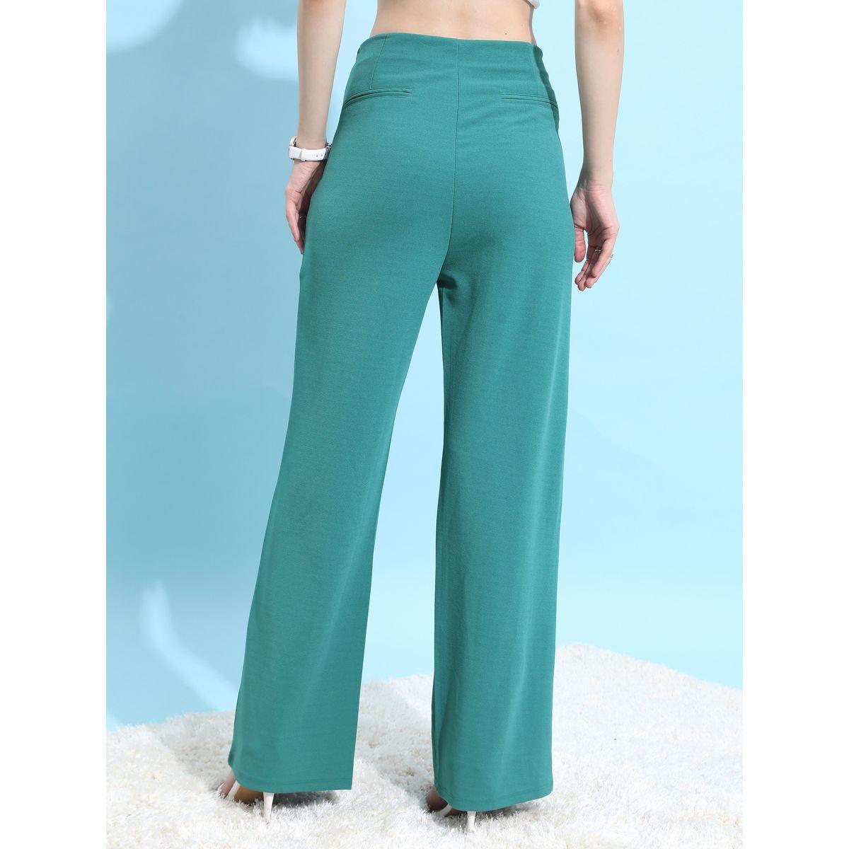 Ketch X Styli Solid High Rise Wide Leg Trouser-women-clothing-bottoms-trousers-image-3