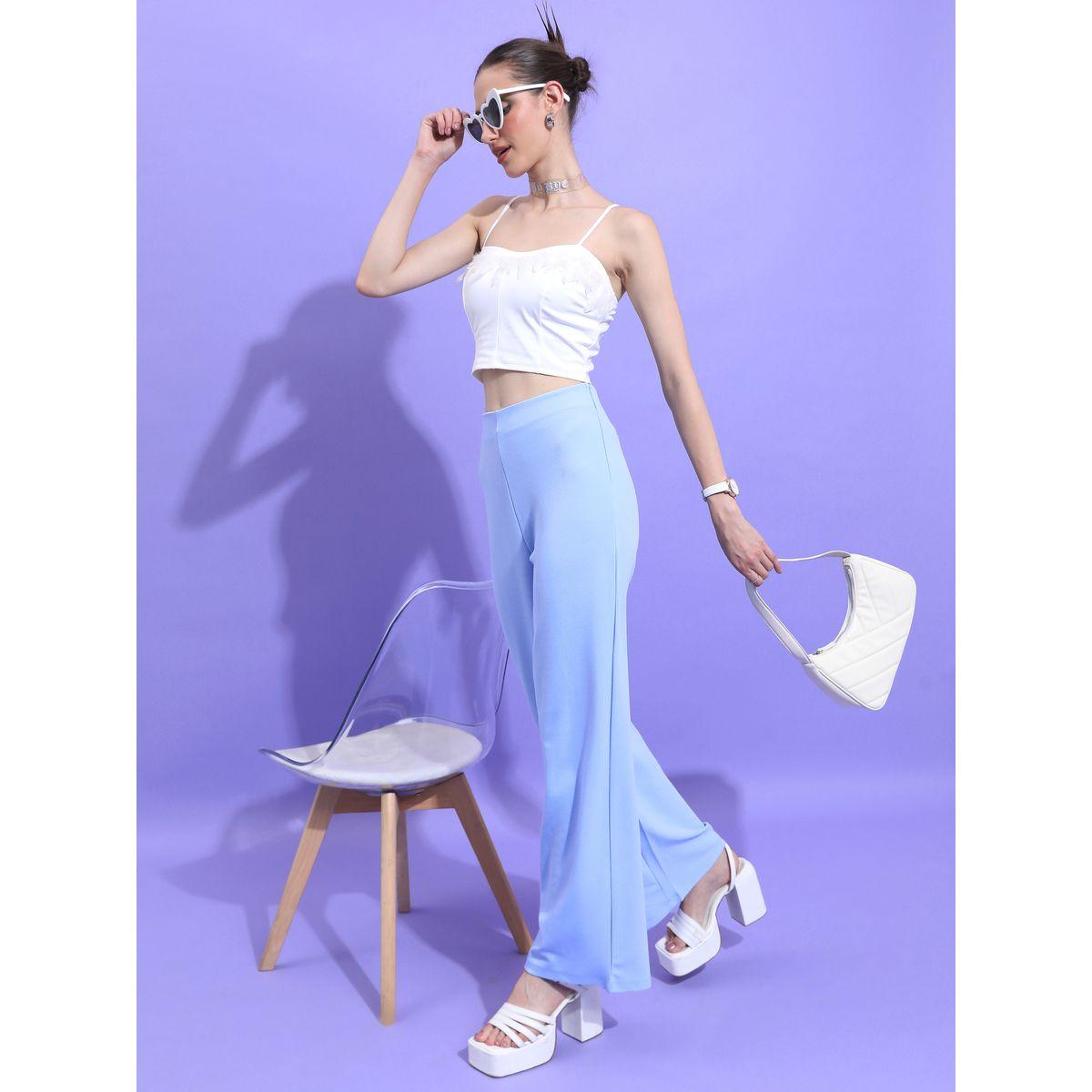 Ketch X Styli Solid High Rise Wide Leg Trouser-women-clothing-bottoms-trousers-image-2