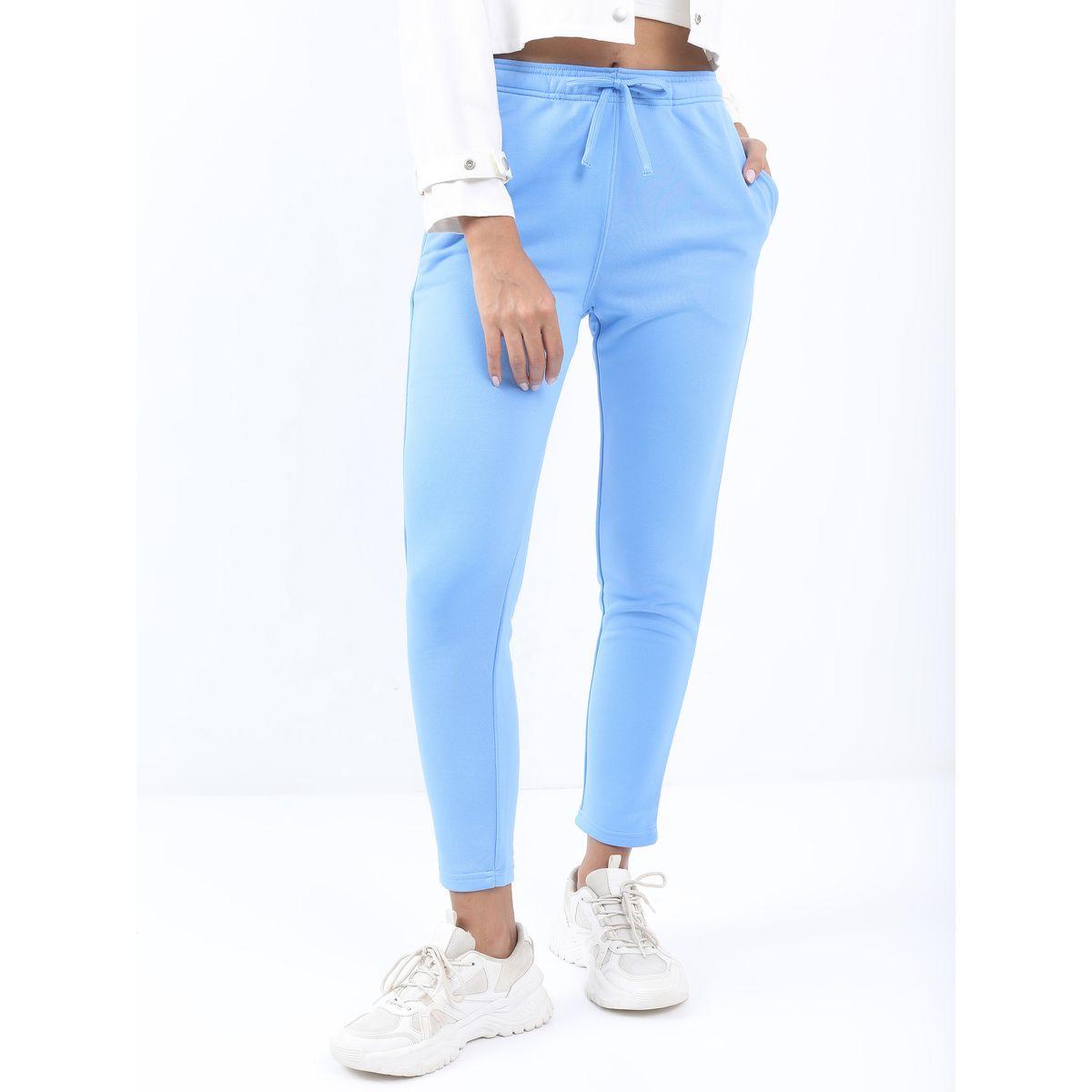 Ketch X Styli Solid Mid Rise Jogger with Drawstring-women-clothing-bottoms-joggers-image-1