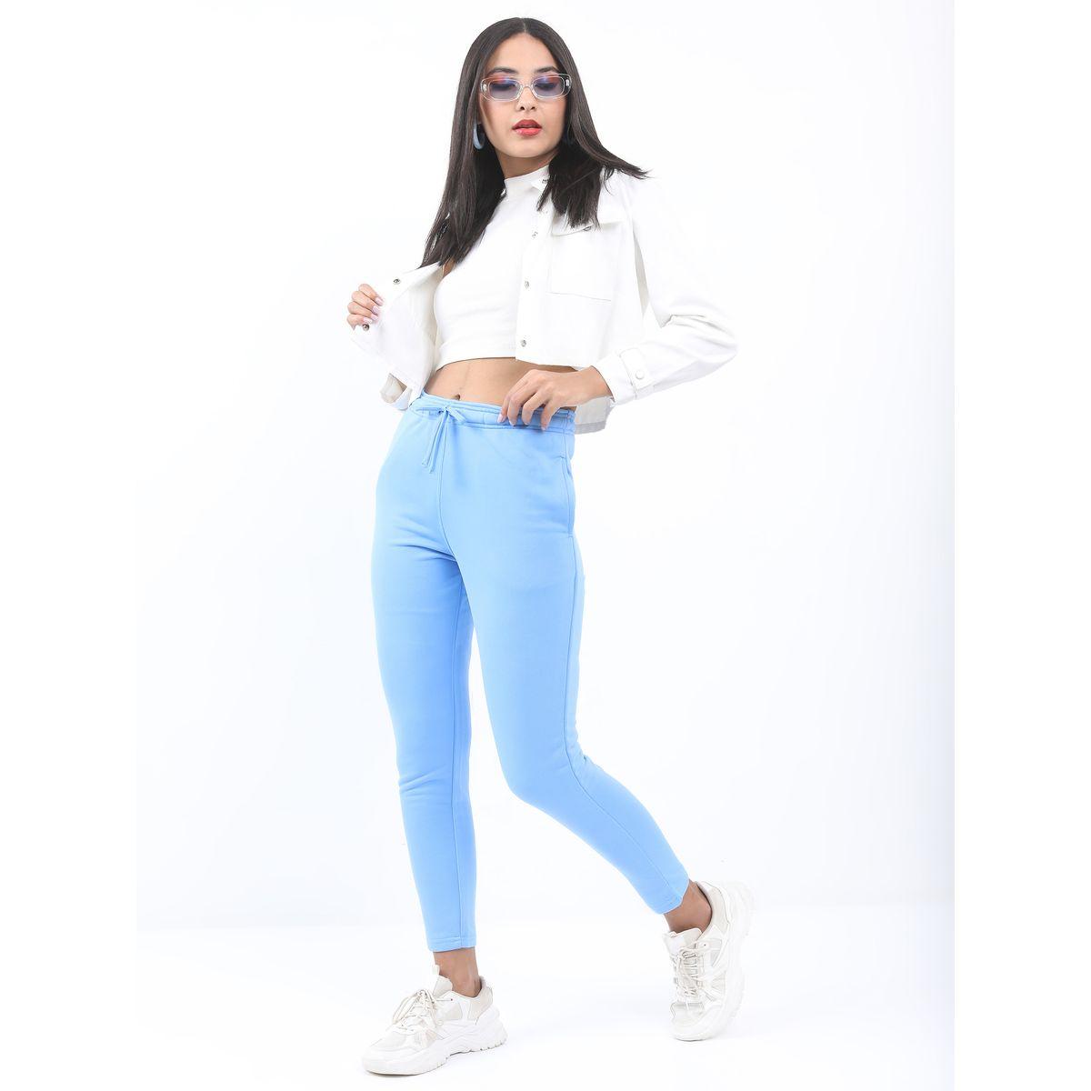 Ketch X Styli Solid Mid Rise Jogger with Drawstring-women-clothing-bottoms-joggers-image-2