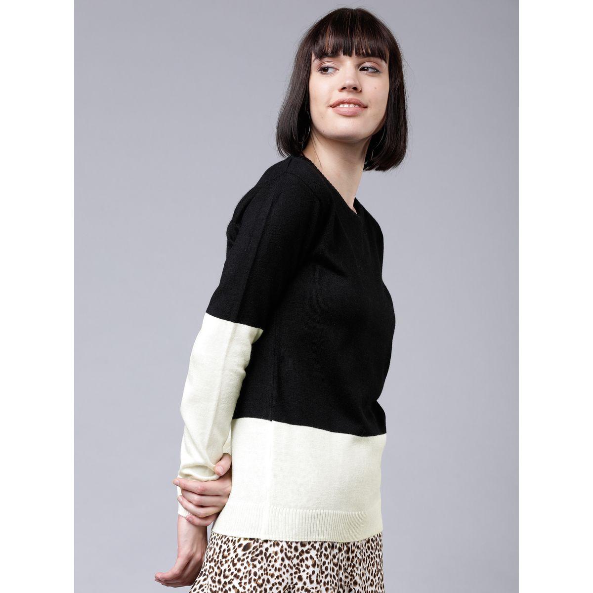 سويتر بنمط كتل الالوان طوكيو توكيز × ستايلي-women-winterwear-cardigansandjumpers-jumpers-image-6