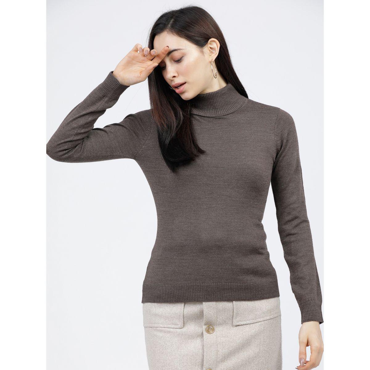 Tokyo Talkies X Styli Slim Fit Turtle Neck Sweater-women-winterwear-cardigansandjumpers-jumpers-image-7