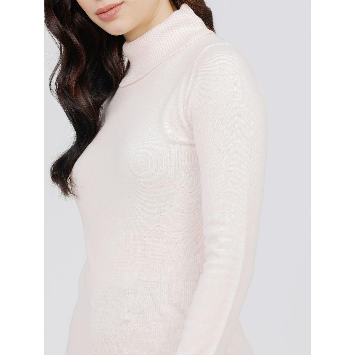 Tokyo Talkies X Styli Solid Turtle Neck Slim Fit Sweater-women-clothing-cardigansandjumpers-jumpers-image-4