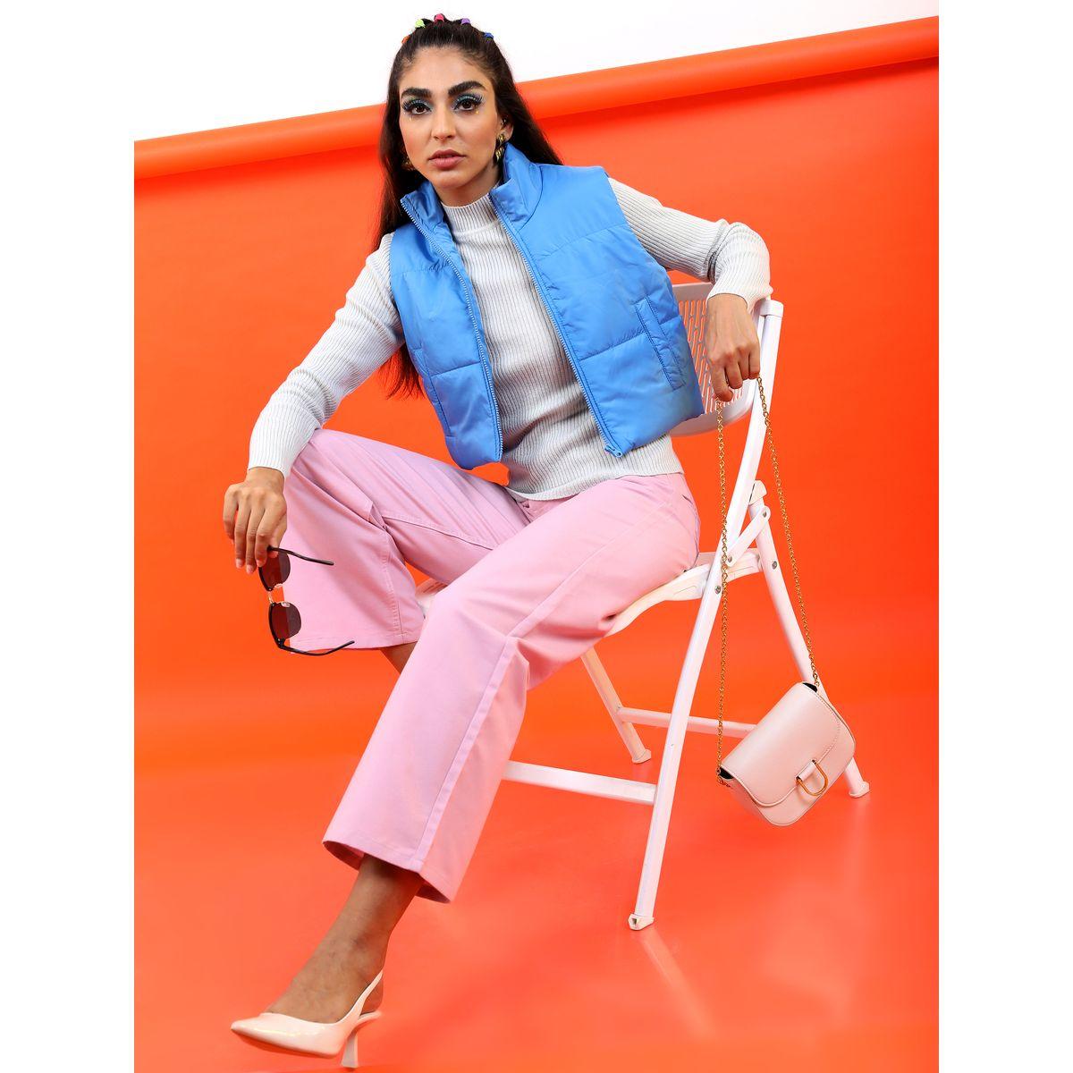 سويتر مضلع بياقة عالية طوكيو توكيز × ستايلي-women-clothing-cardigansandjumpers-jumpers-image-2