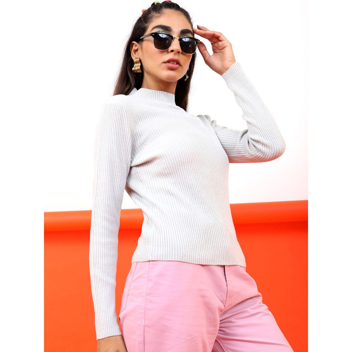 Tokyo Talkies X Styli Solid High Neck Ribbed Sweater-women-clothing-cardigansandjumpers-jumpers-image-6