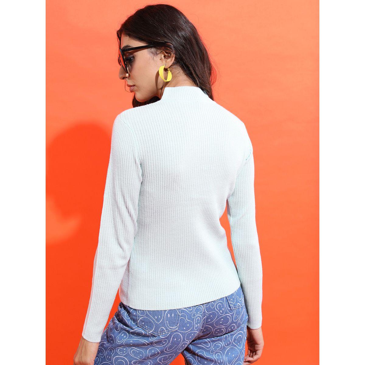 Tokyo Talkies X Styli Solid High Neck Ribbed Sweater-women-clothing-cardigansandjumpers-jumpers-image-3