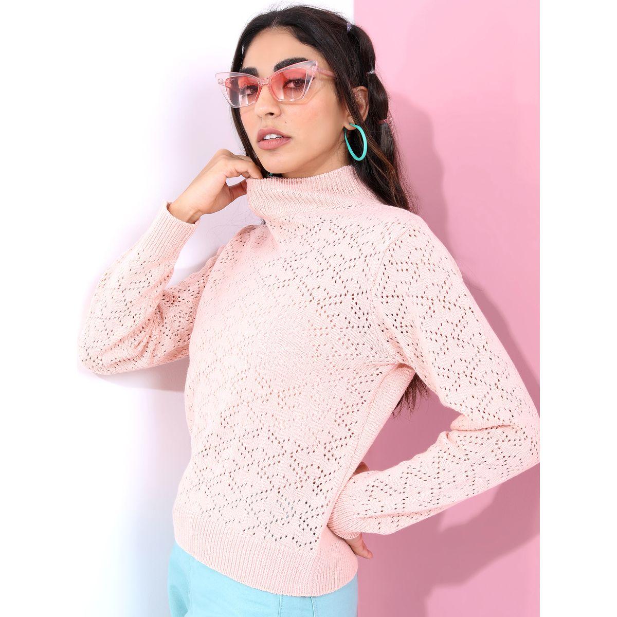 سويتر بتفاصيل مطرزة وياقة عالية طوكيو توكيز × ستايلي-women-winterwear-cardigansandjumpers-jumpers-image-4