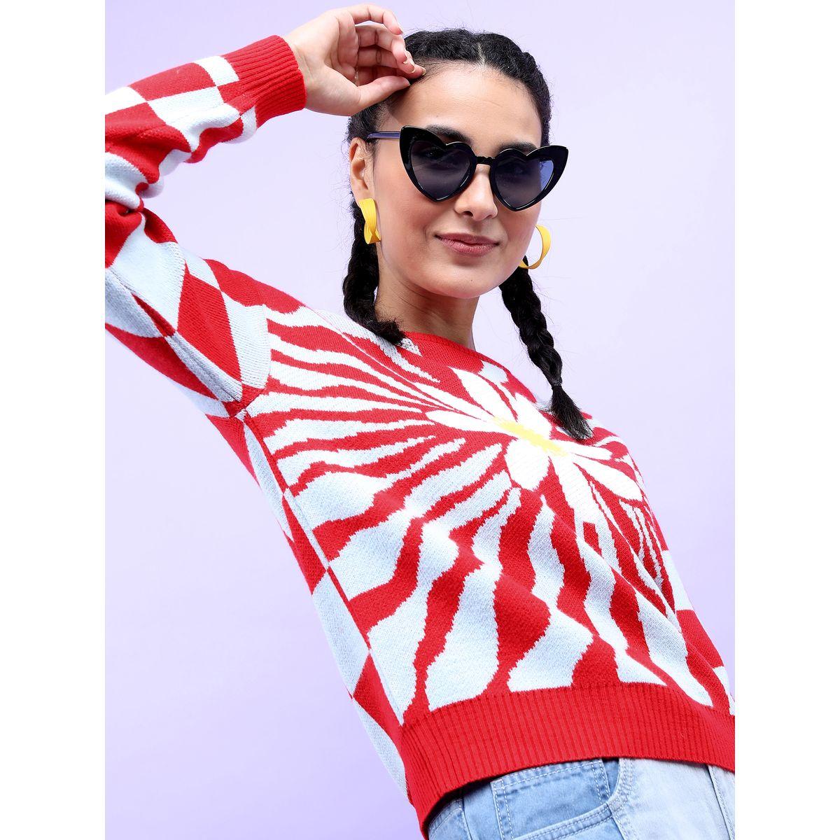 سويتر محبوك بياقة دائرية طوكيو توكيز × ستايلي-women-clothing-cardigansandjumpers-jumpers-image-6