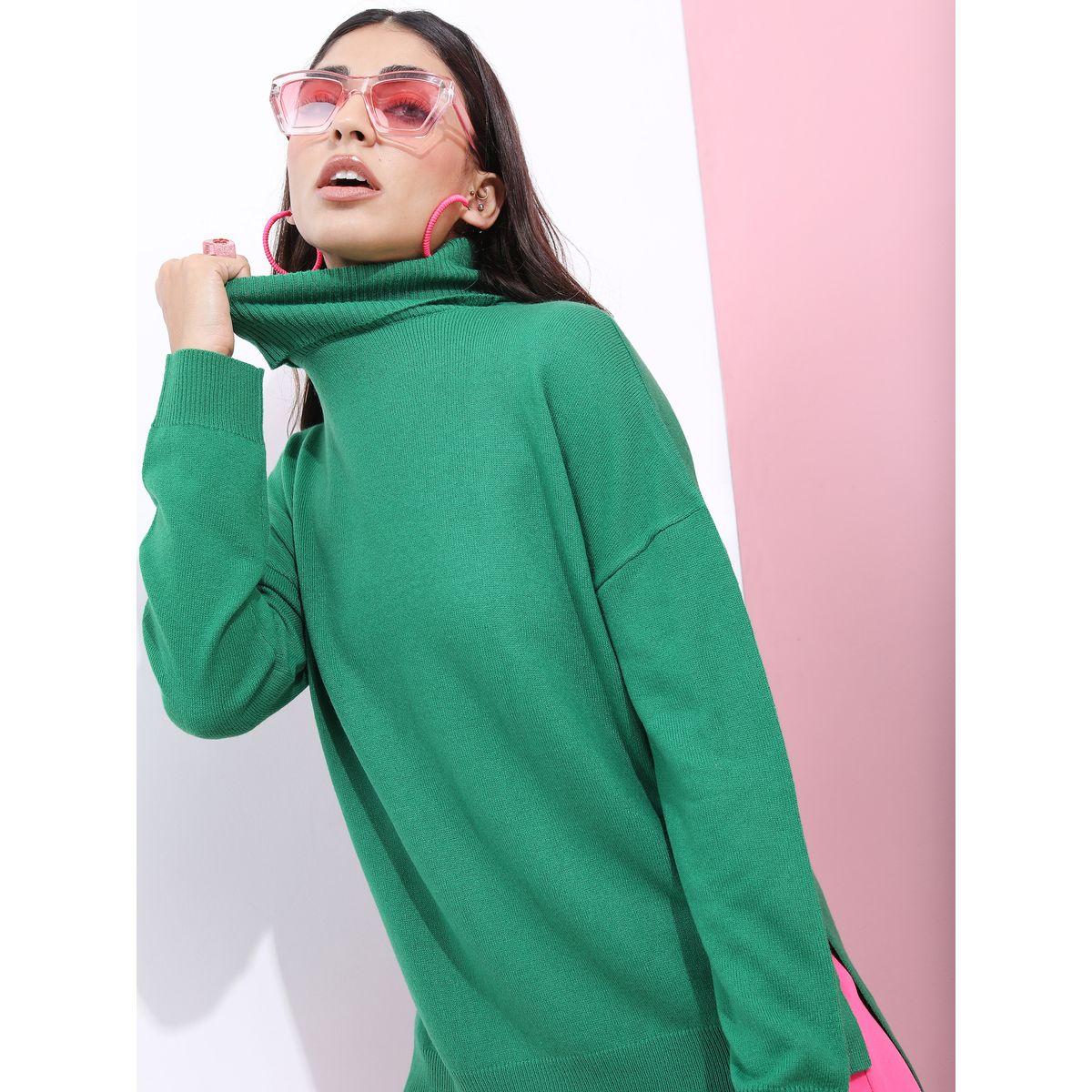 سويتر سادة بياقة عالية طوكيو توكيز × ستايلي-women-clothing-cardigansandjumpers-jumpers-image-1