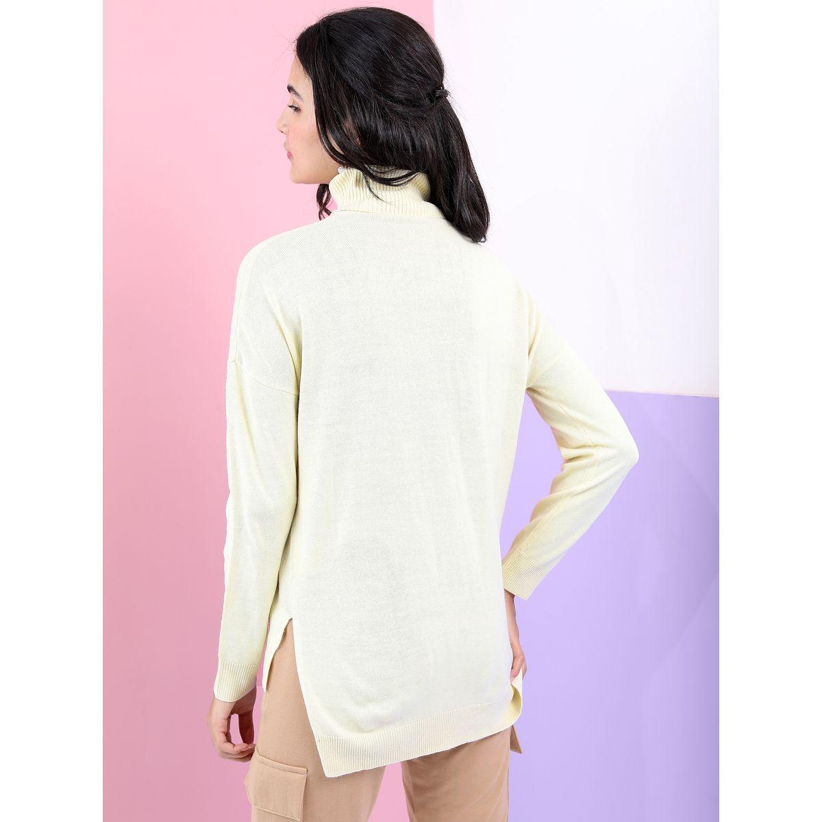 Tokyo Talkies X Styli Solid Turtle Neck Sweater With High Low Hem-women-clothing-cardigansandjumpers-jumpers-image-3