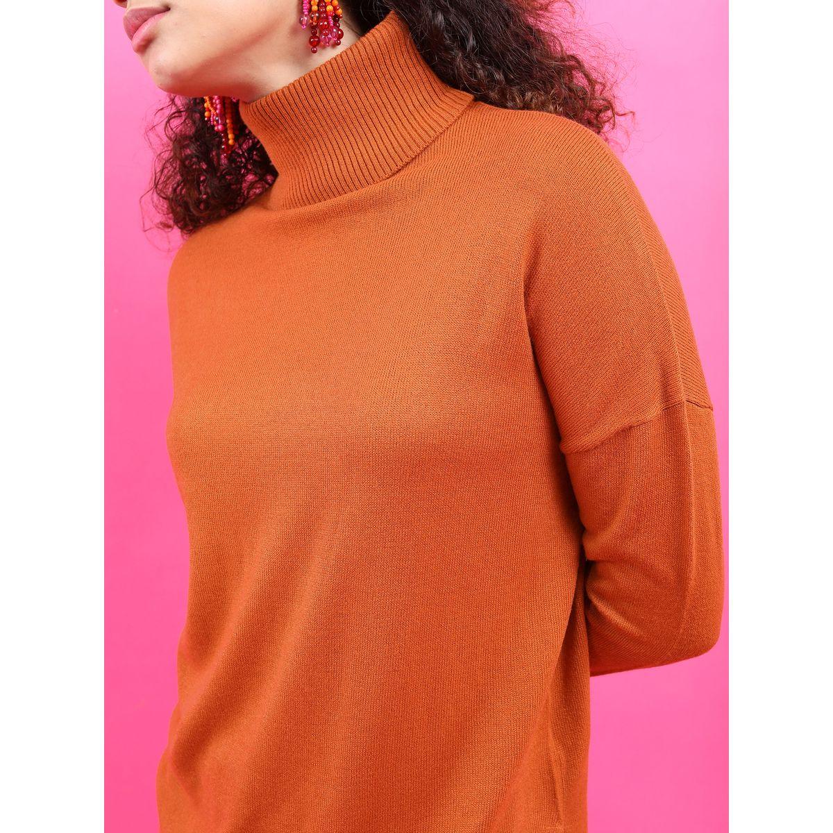 Tokyo Talkies X Styli Regular Fit Turtle Neck High-Low Hem Sweater-women-clothing-cardigansandjumpers-jumpers-image-5