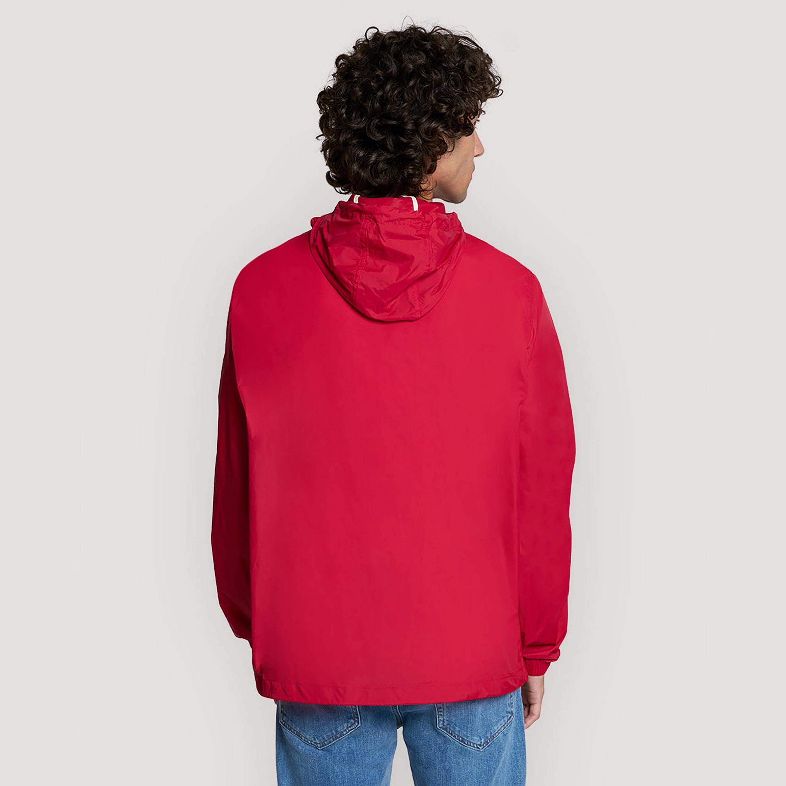 Gant Plain Hooded Neck Long Sleeves Men's Windbreaker Jacket-men-clothing-jacketsandblazers-jackets-image-4