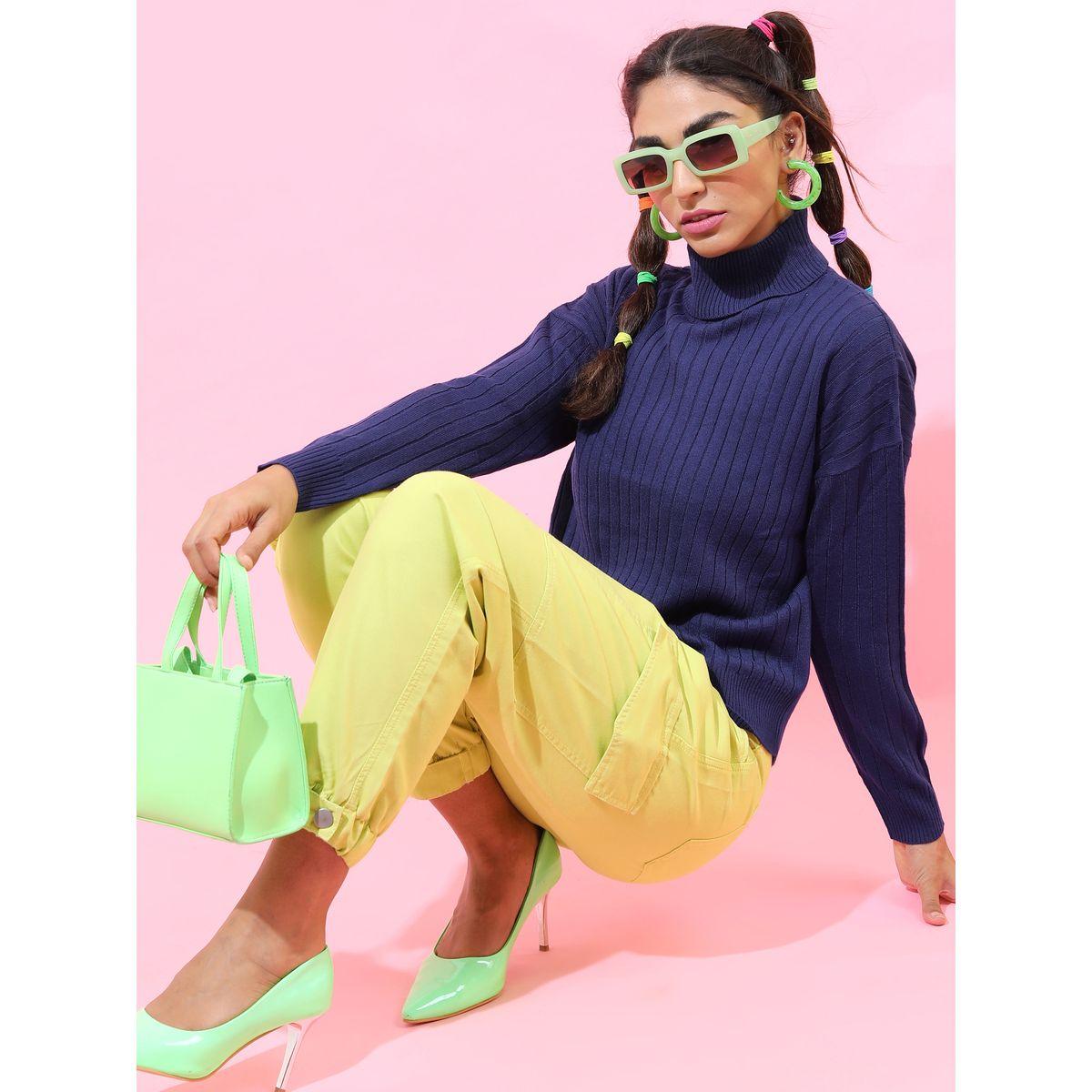 سويتر مضلع بياقة عالية طوكيو توكيز × ستايلي-women-clothing-cardigansandjumpers-jumpers-image-2