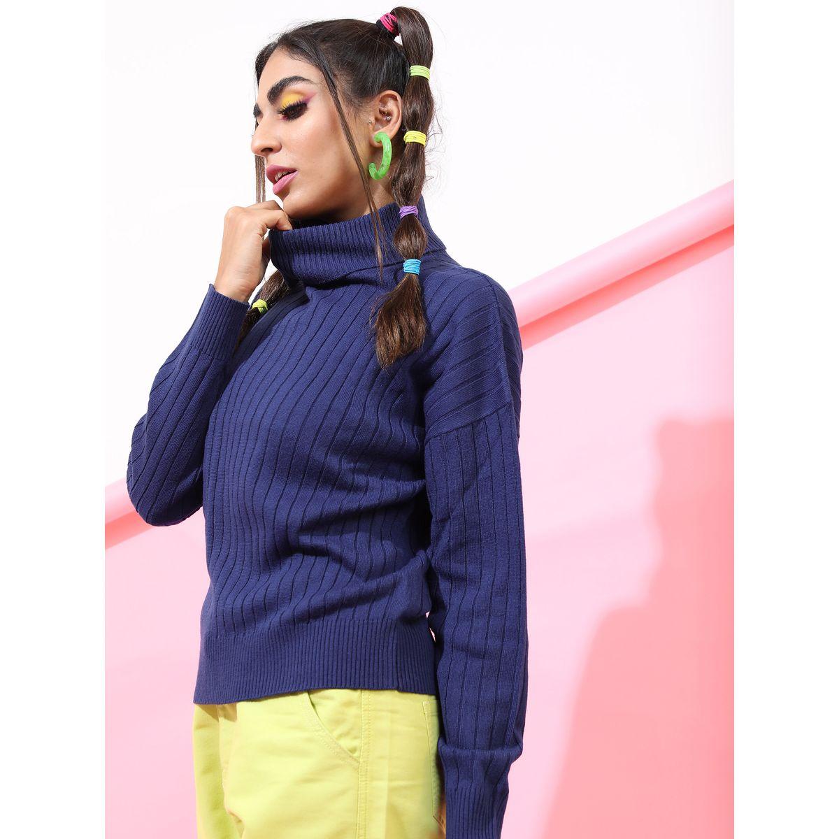 سويتر مضلع بياقة عالية طوكيو توكيز × ستايلي-women-clothing-cardigansandjumpers-jumpers-image-4