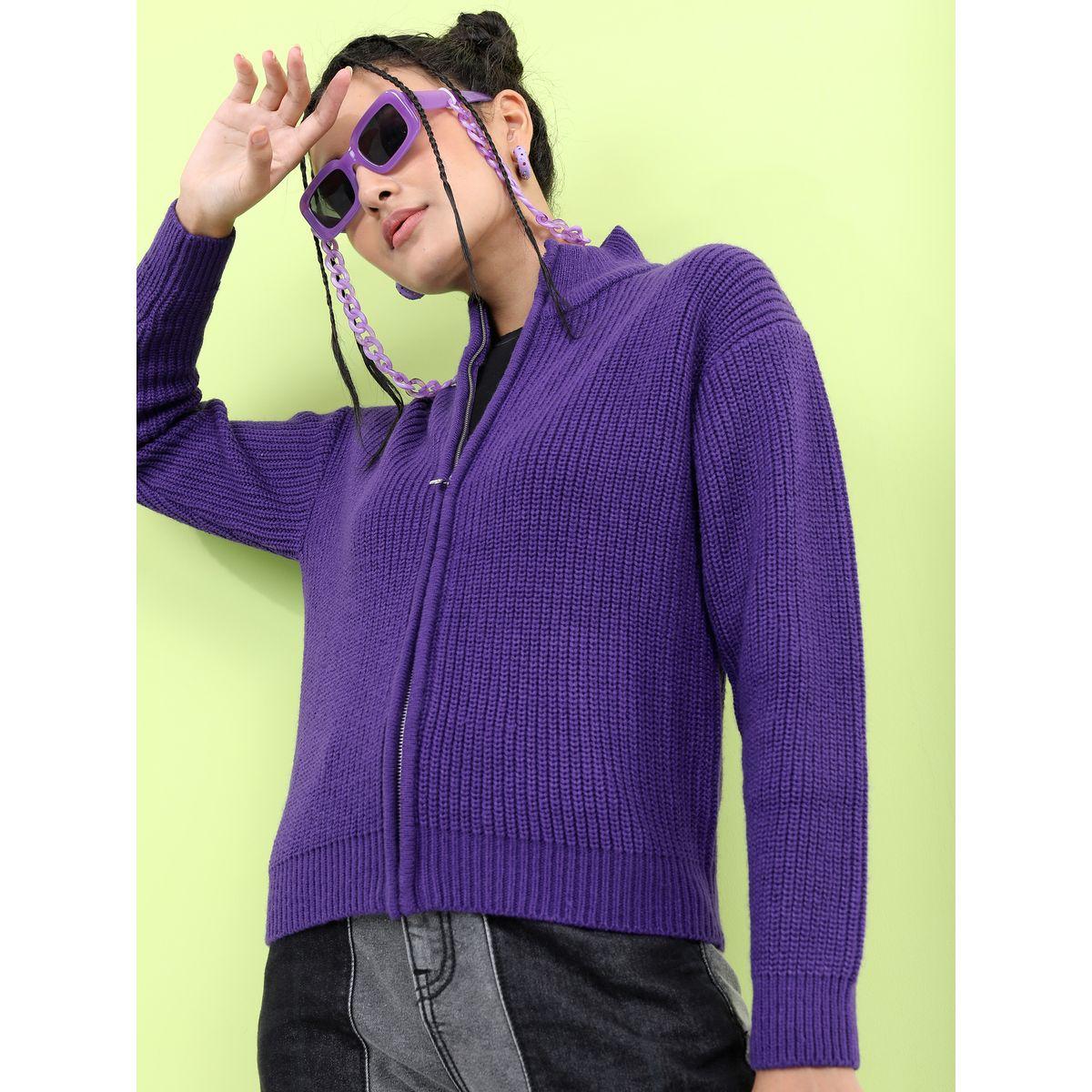 سويتر سادة بياقة عالية طوكيو توكيز × ستايلي-women-clothing-cardigansandjumpers-jumpers-image-4