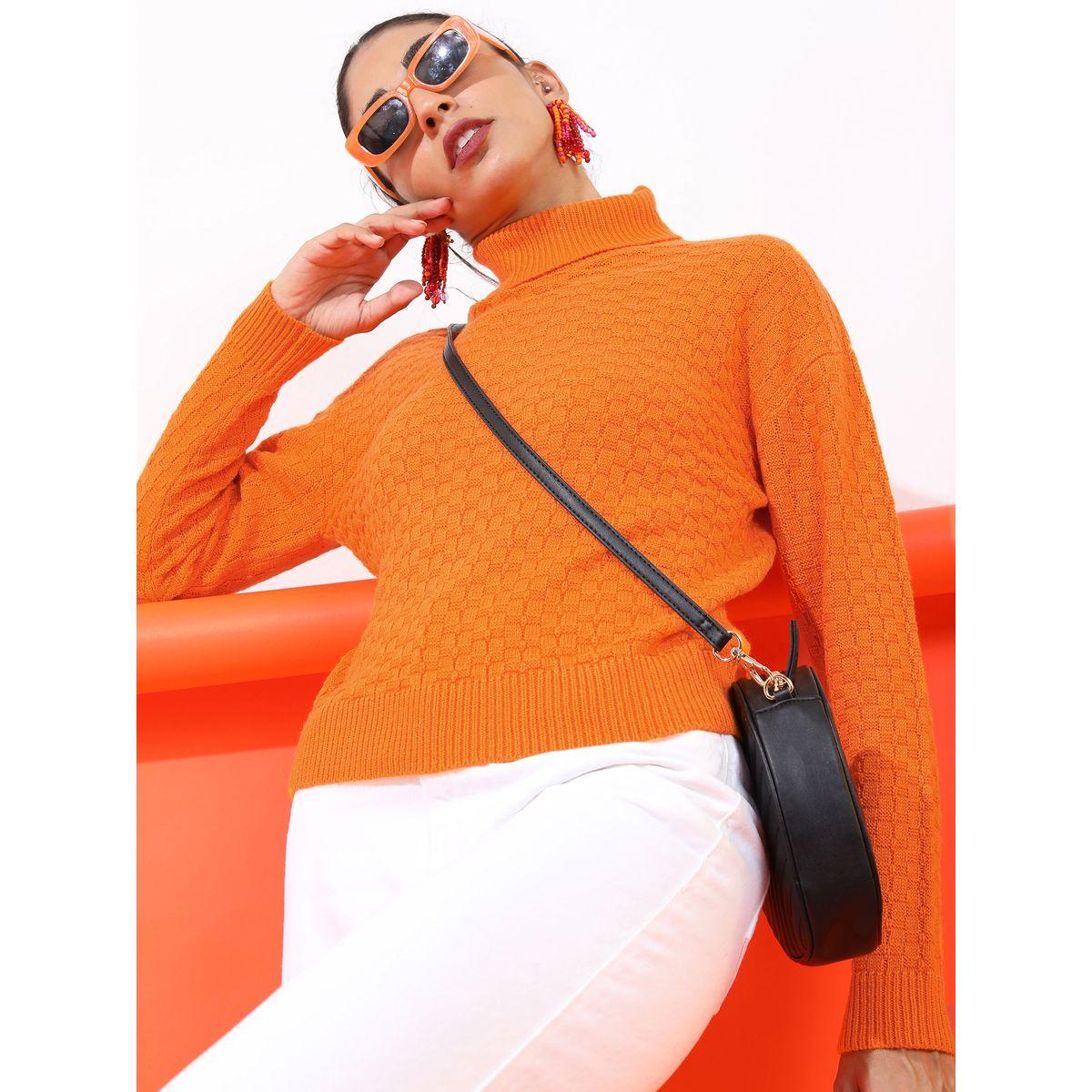 سويتر سادة بياقة عالية طوكيو توكيز × ستايلي-women-clothing-cardigansandjumpers-jumpers-image-1