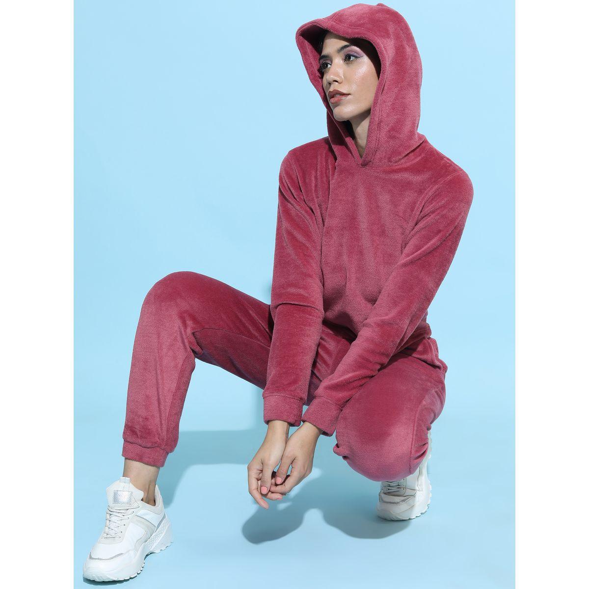 هودي قصير بمظهر مخملي طوكيو توكيز × ستايلي-women-clothing-hoodiesandsweatshirts-hoodies-image-5