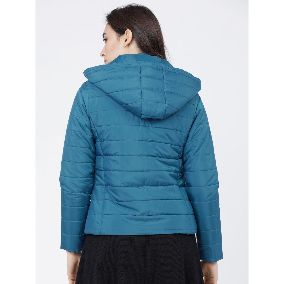 جاكيت مبطن بياقة هودي طوكيو توكيز × ستايلي-women-winterwear-coatsandjackets-jackets-image-3