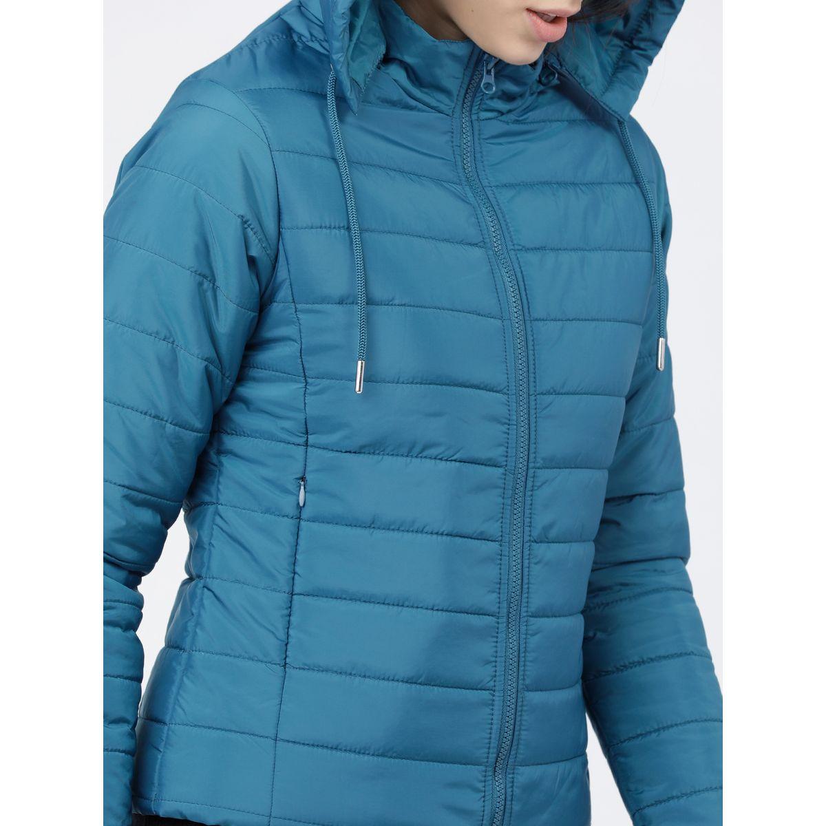 Tokyo Talkies X Styli Solid Hooded Padded Jacket-women-winterwear-coatsandjackets-jackets-image-4