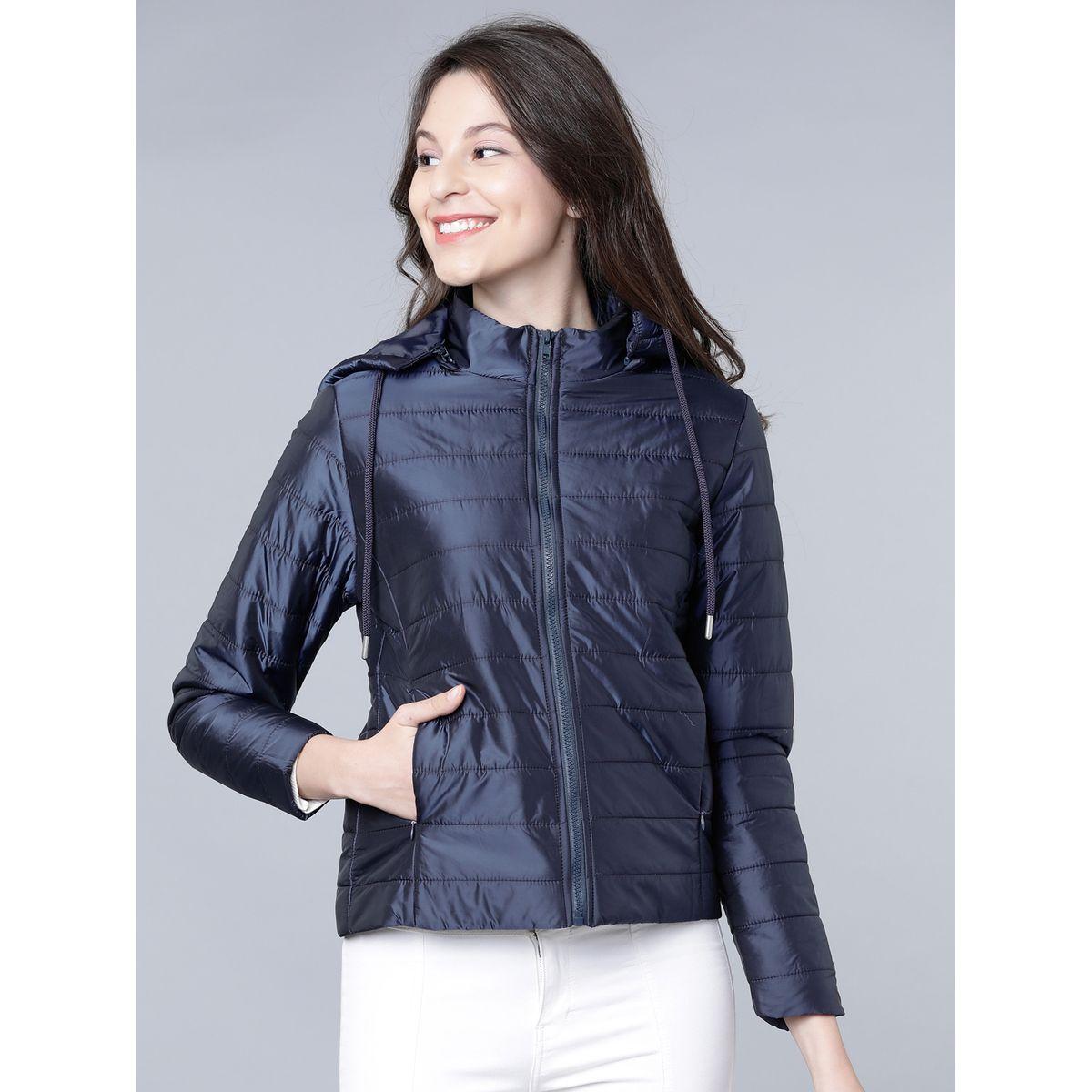 جاكيت مبطن بياقة هودي طوكيو توكيز × ستايلي-women-winterwear-coatsandjackets-jackets-image-6