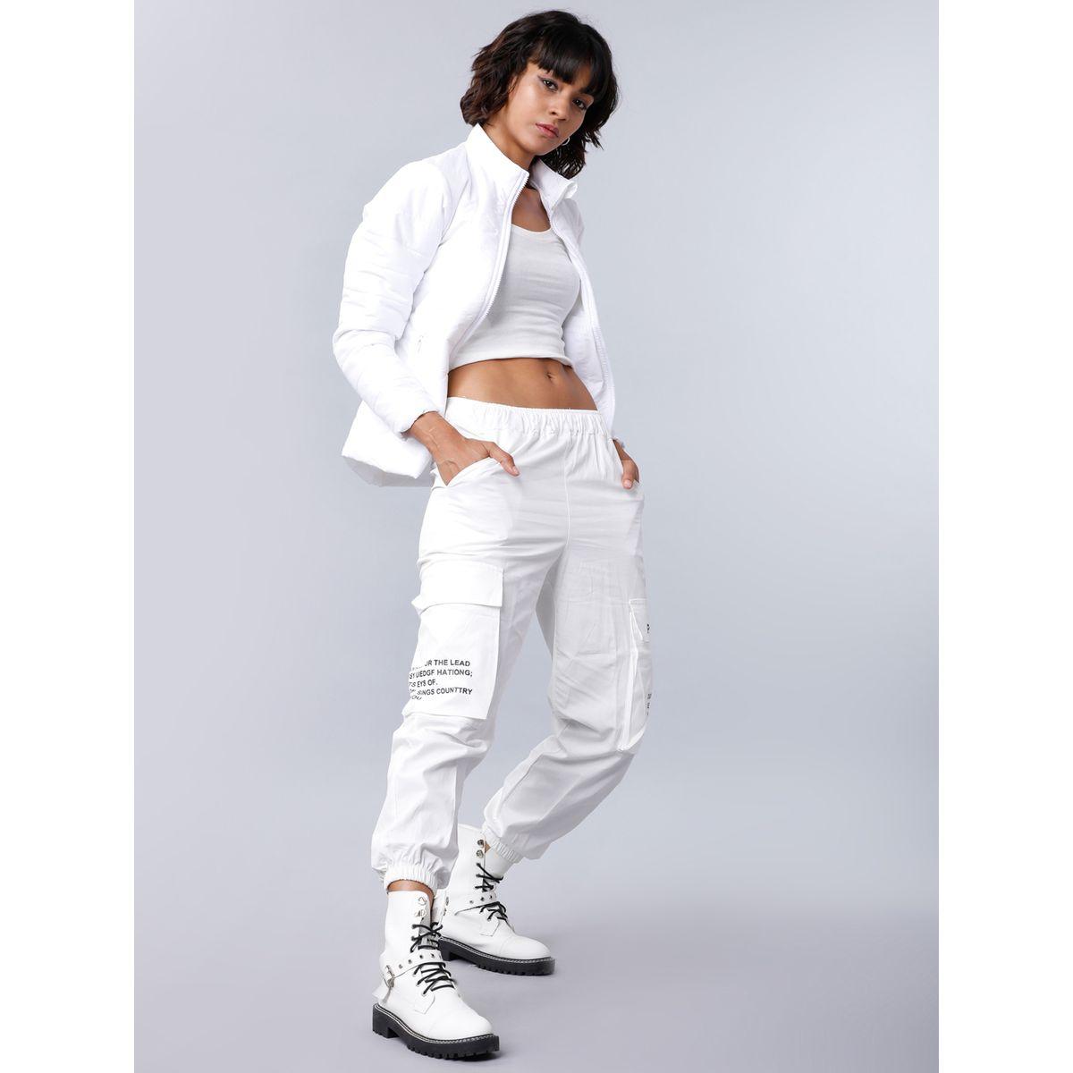 جاكيت منفوخ سادة بياقة عالية طوكيو توكيز × ستايلي-women-winterwear-coatsandjackets-jackets-image-5