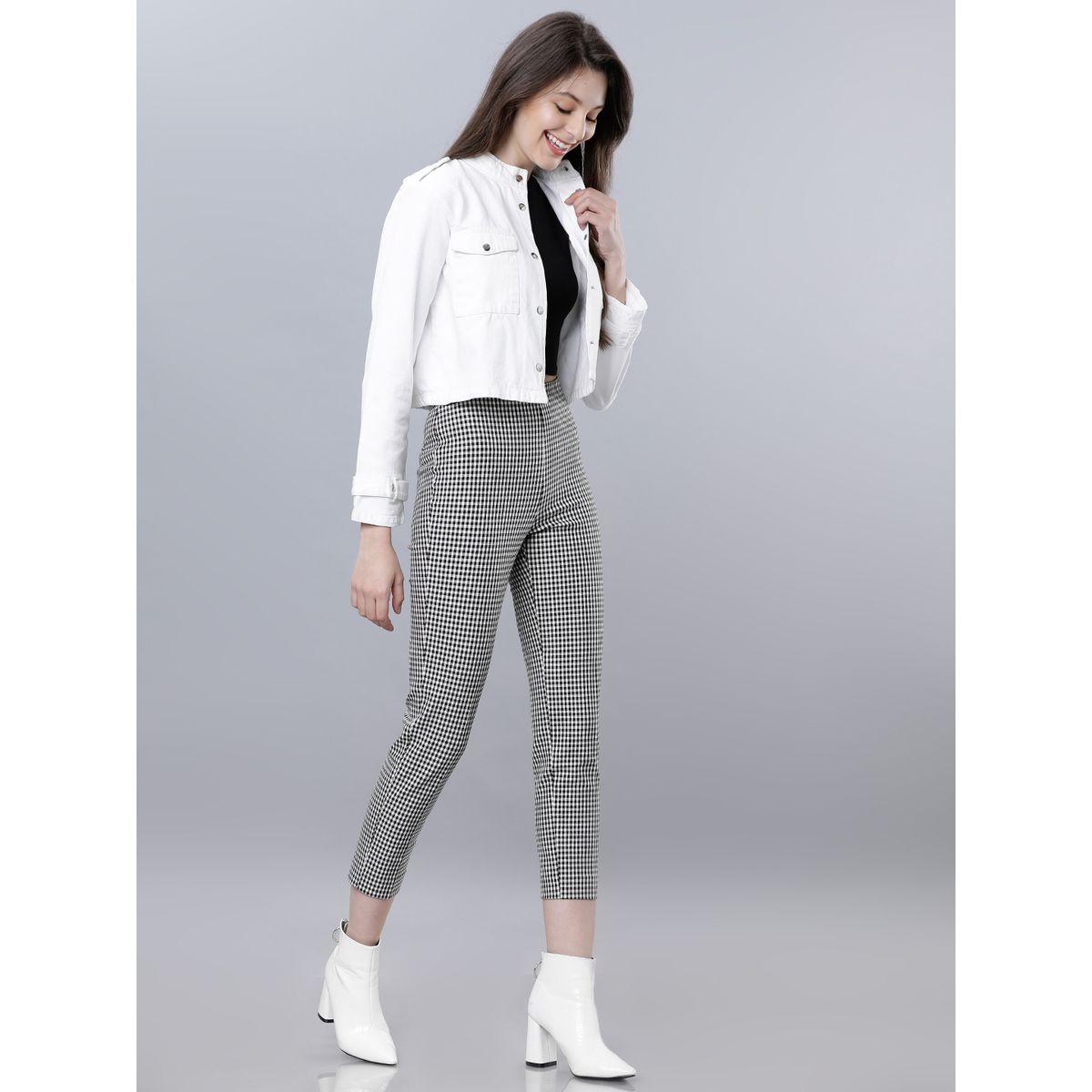 جاكيت دنيم قصير بياقة عالية طوكيو توكيز × ستايلي-women-winterwear-coatsandjackets-jackets-image-5