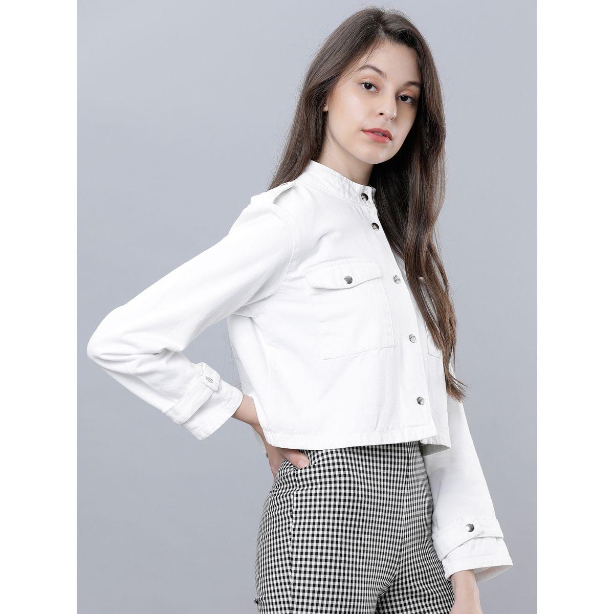 جاكيت دنيم قصير بياقة عالية طوكيو توكيز × ستايلي-women-winterwear-coatsandjackets-jackets-image-6