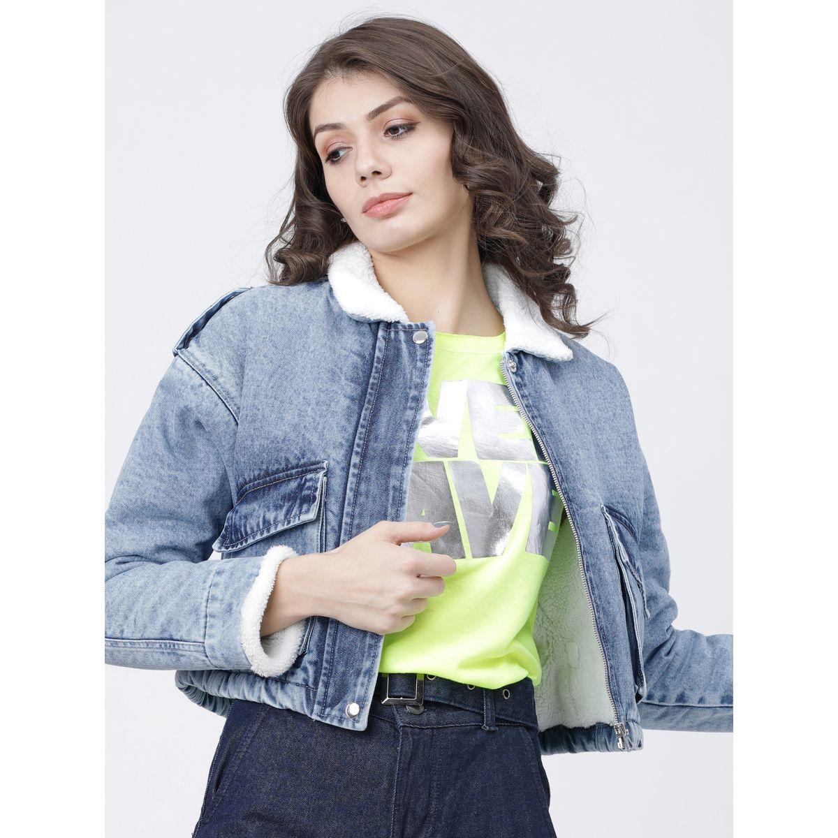 جاكيت دنيم قصير بتفاصيل باهتة طوكيو توكيز × ستايلي-women-winterwear-coatsandjackets-jackets-image-1