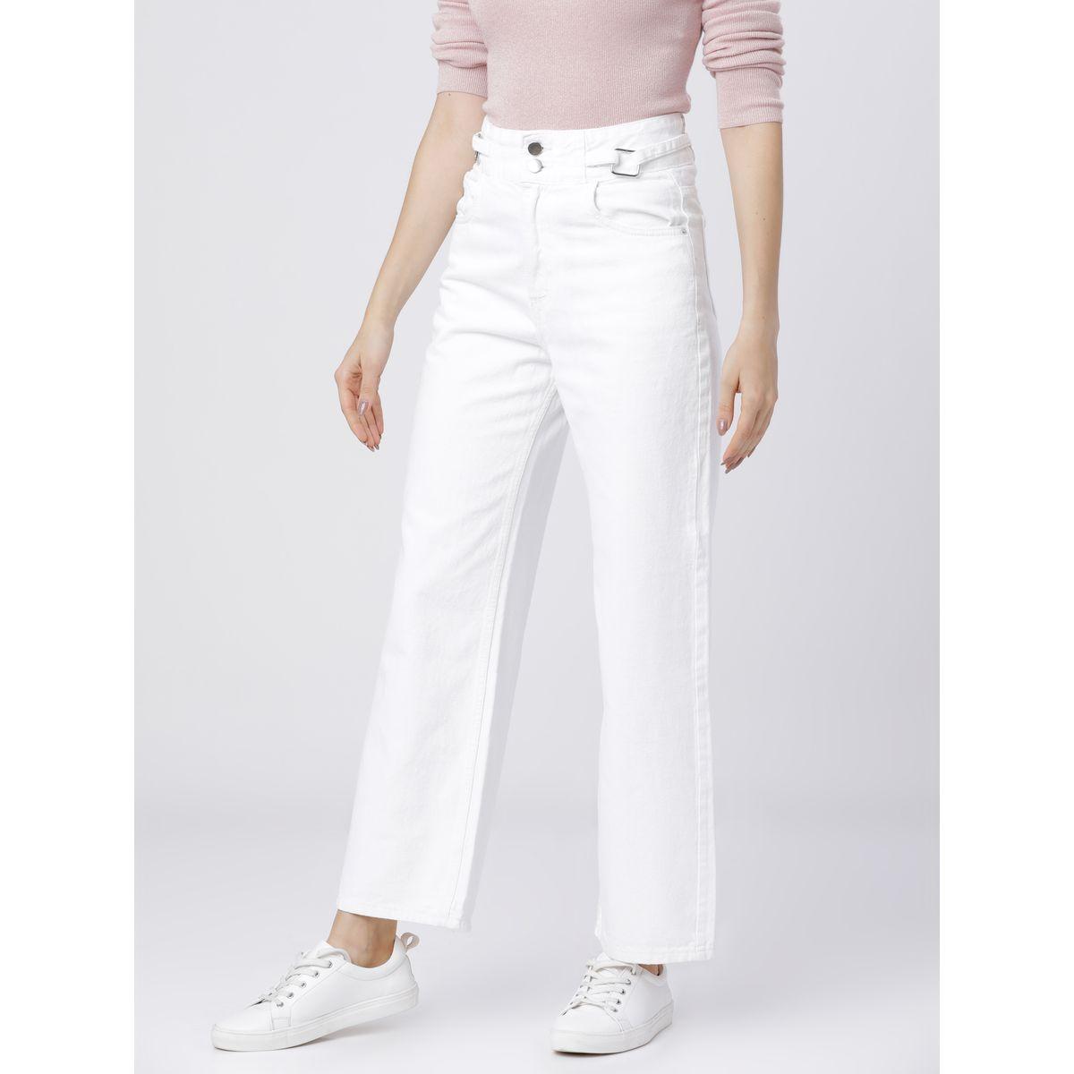 جينز واسع بخصر عالي طوكيو توكيز × ستايلي-women-clothing-bottoms-jeans-image-2