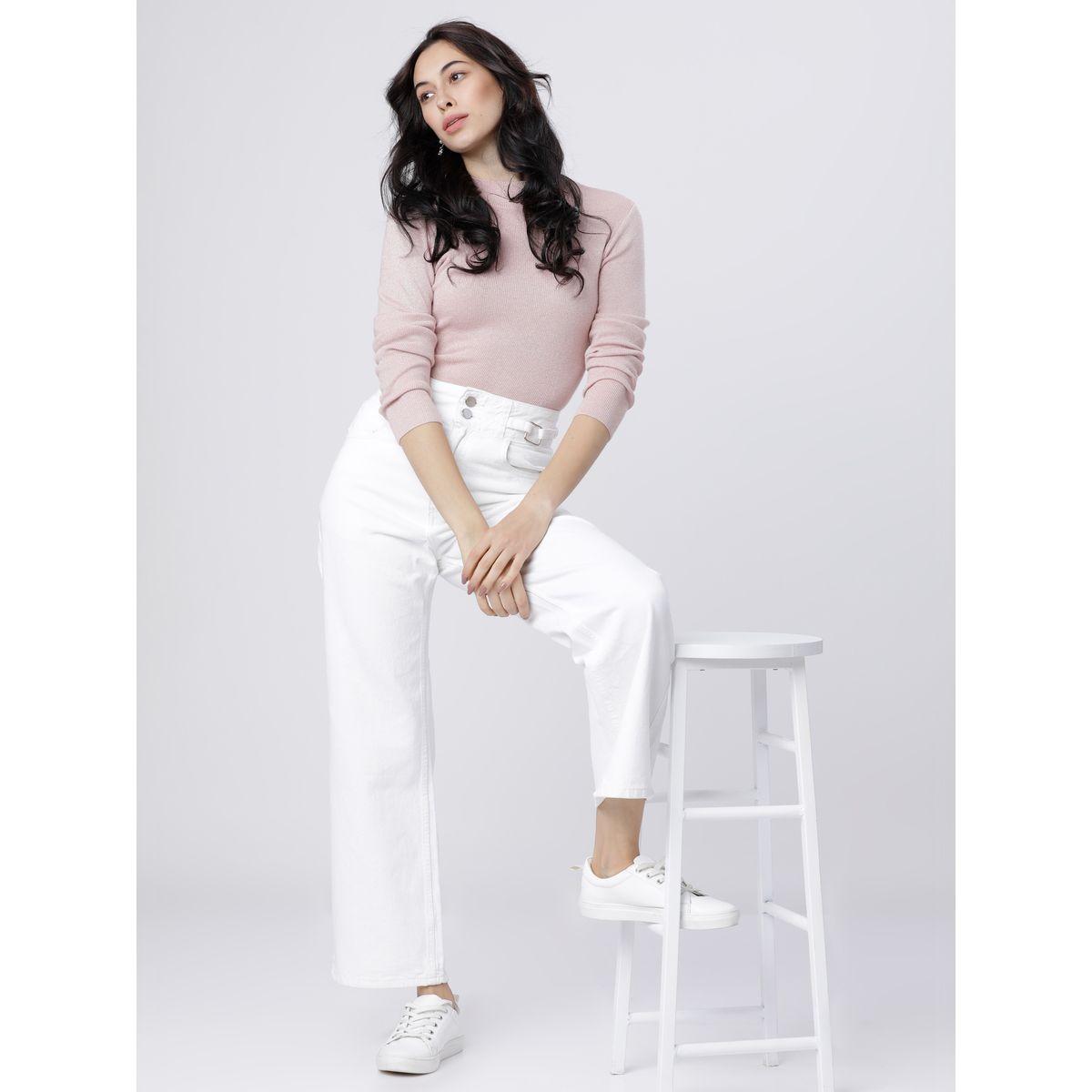 Tokyo Talkies X Styli Flared High Rise Clean Look Jeans-women-clothing-bottoms-jeans-image-5