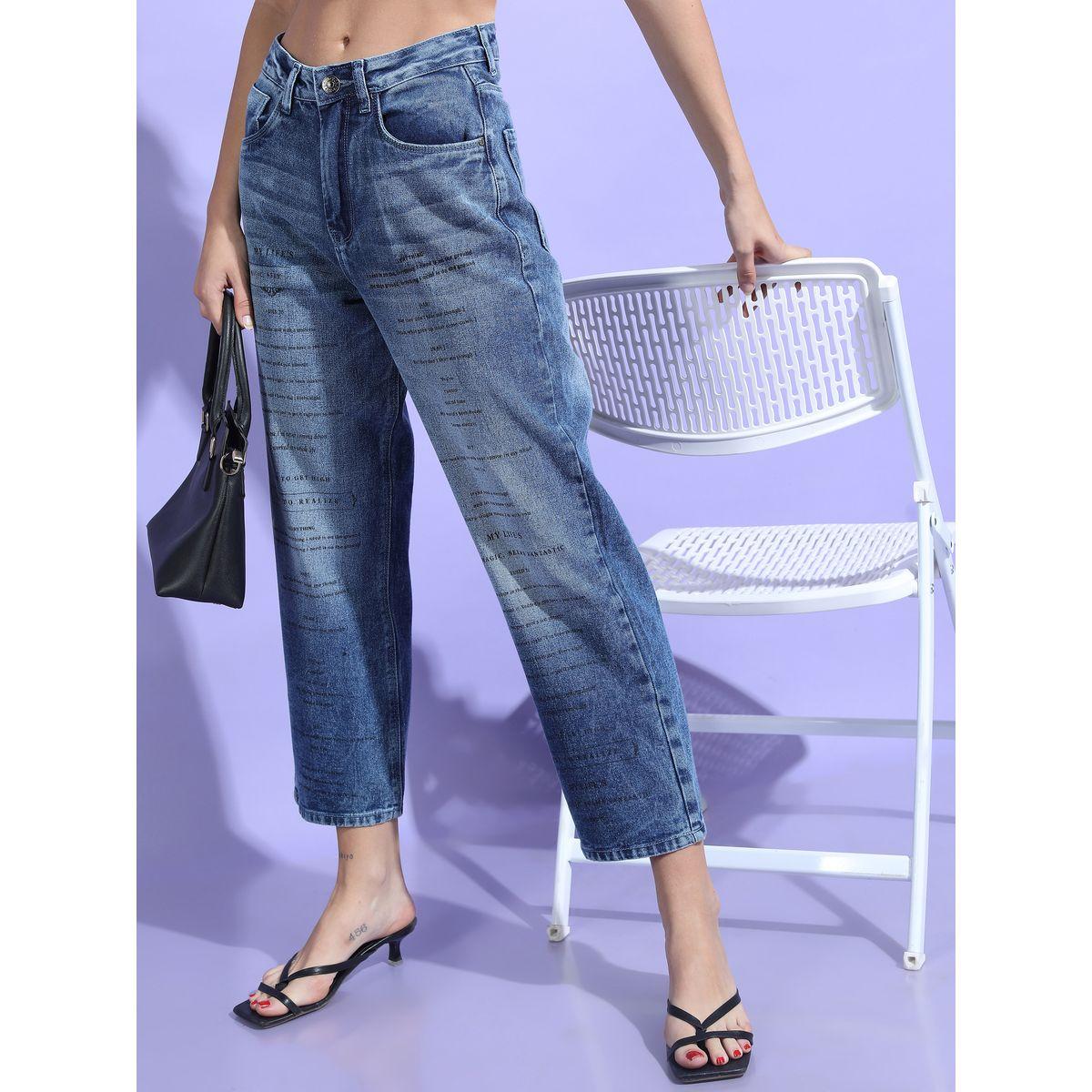 Tokyo Talkies X Styli Printed Wide Leg Heavy Fade Jeans-women-clothing-bottoms-jeans-image-1