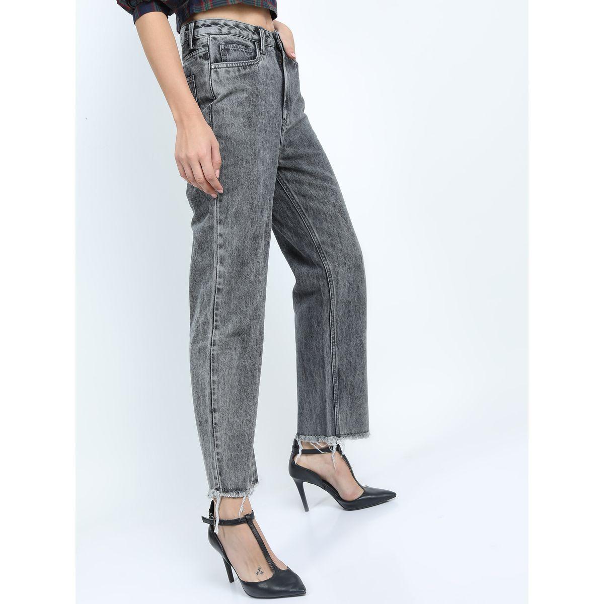 Tokyo Talkies X Styli Raw Edge Straight Fit Jeans-women-clothing-bottoms-jeans-image-6