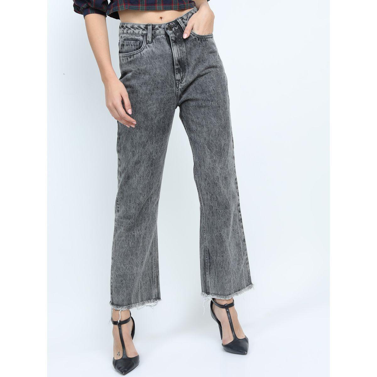 Tokyo Talkies X Styli Raw Edge Straight Fit Jeans-women-clothing-bottoms-jeans-image-7