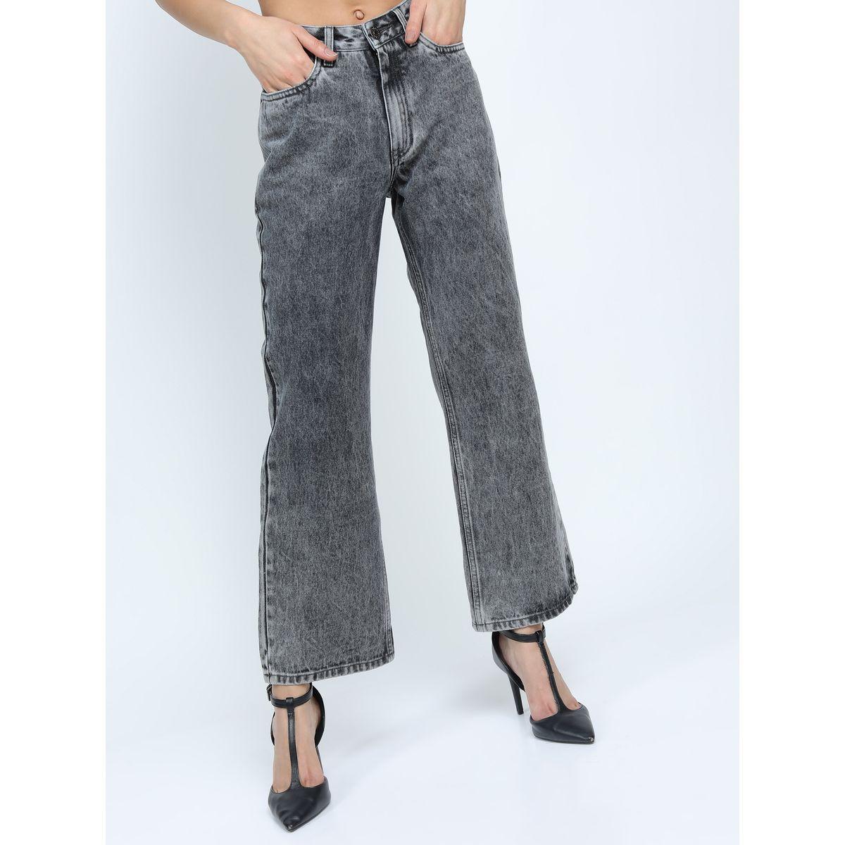 Tokyo Talkies X Styli Mid Rise Flared Jeans with Pockets-women-clothing-bottoms-jeans-image-7