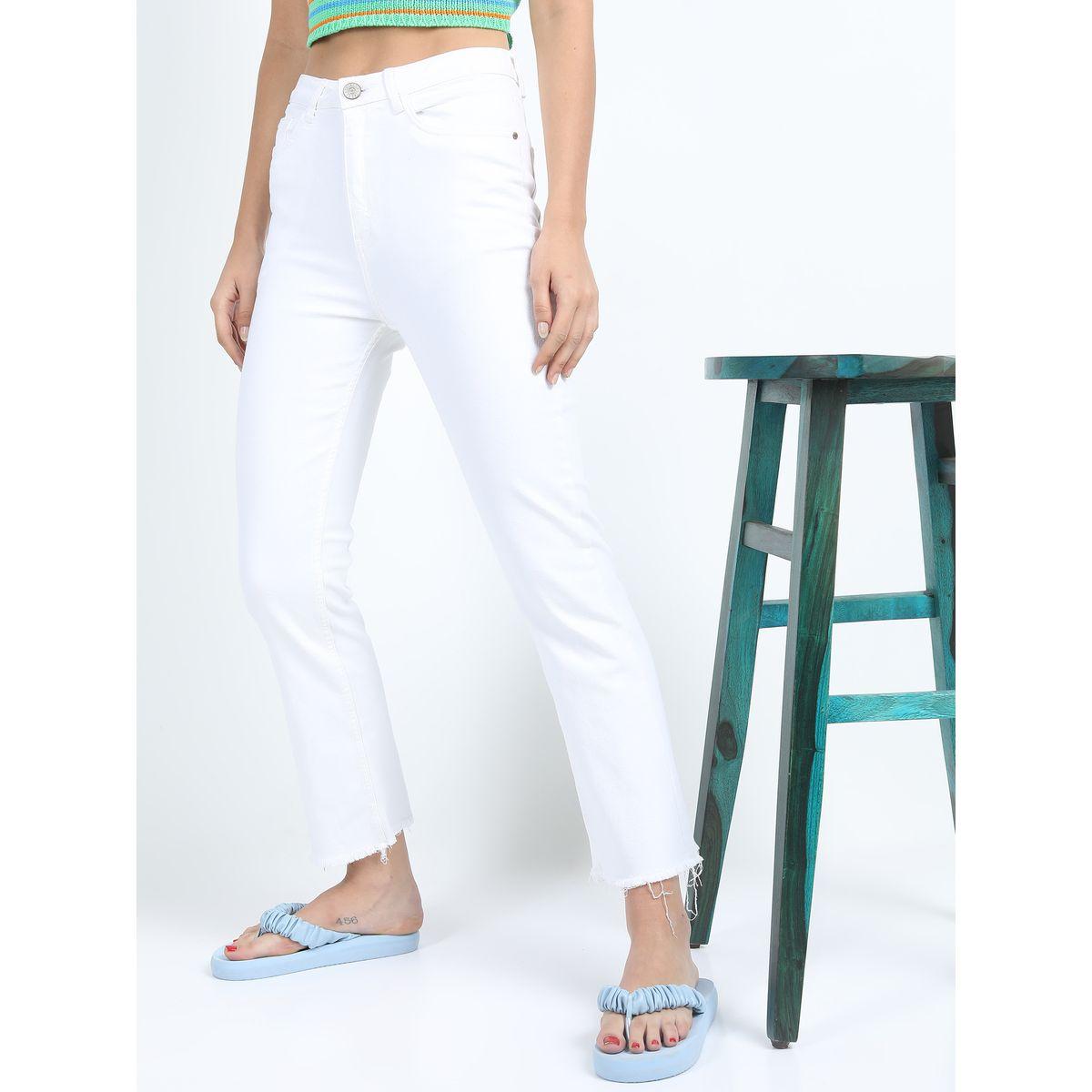 Tokyo Talkies X Styli Raw Edge Slim Fit Jeans-women-clothing-bottoms-jeans-image-1
