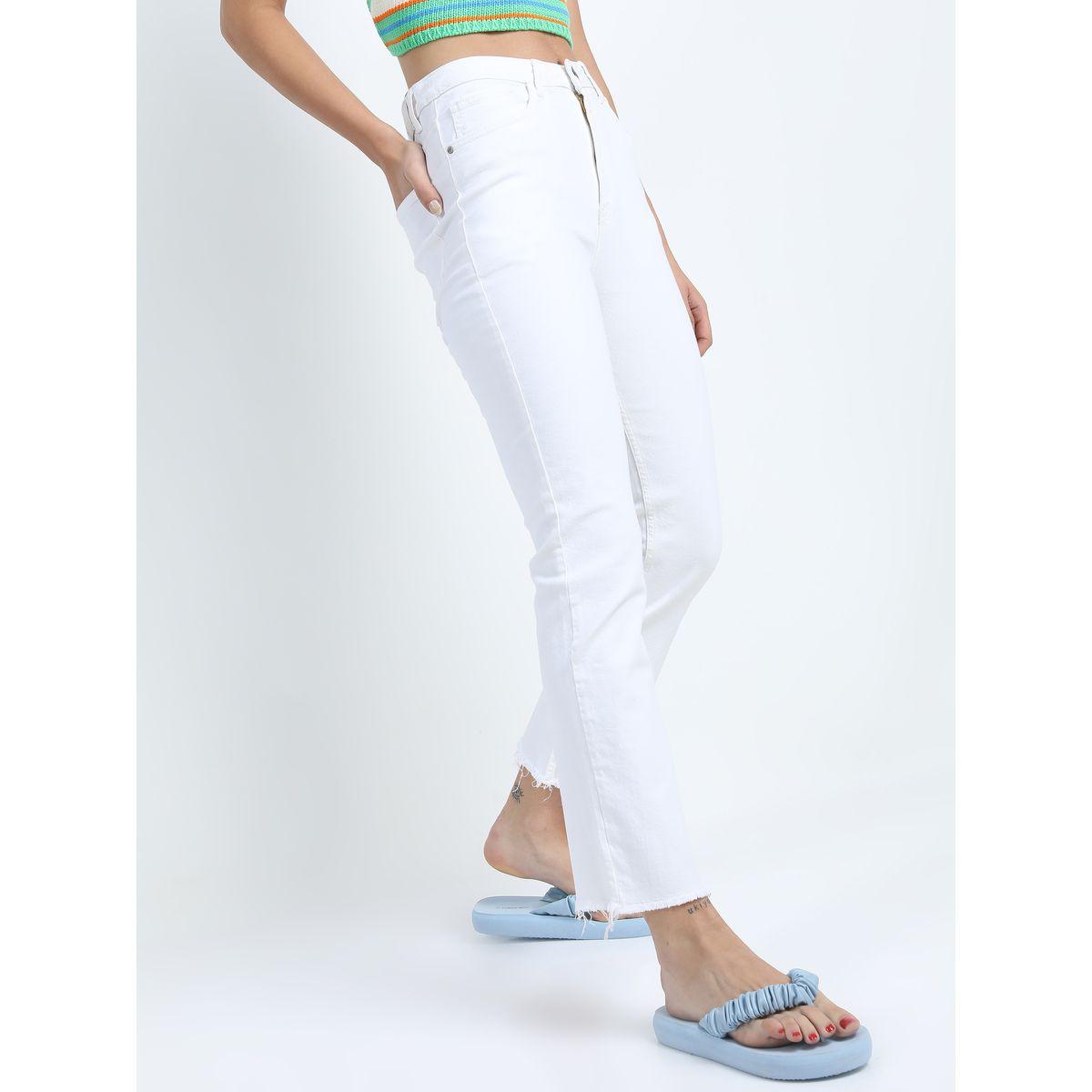جينز بقصة سليم فت وحواف ممزقة طوكيو توكيز × ستايلي-women-clothing-bottoms-jeans-image-6