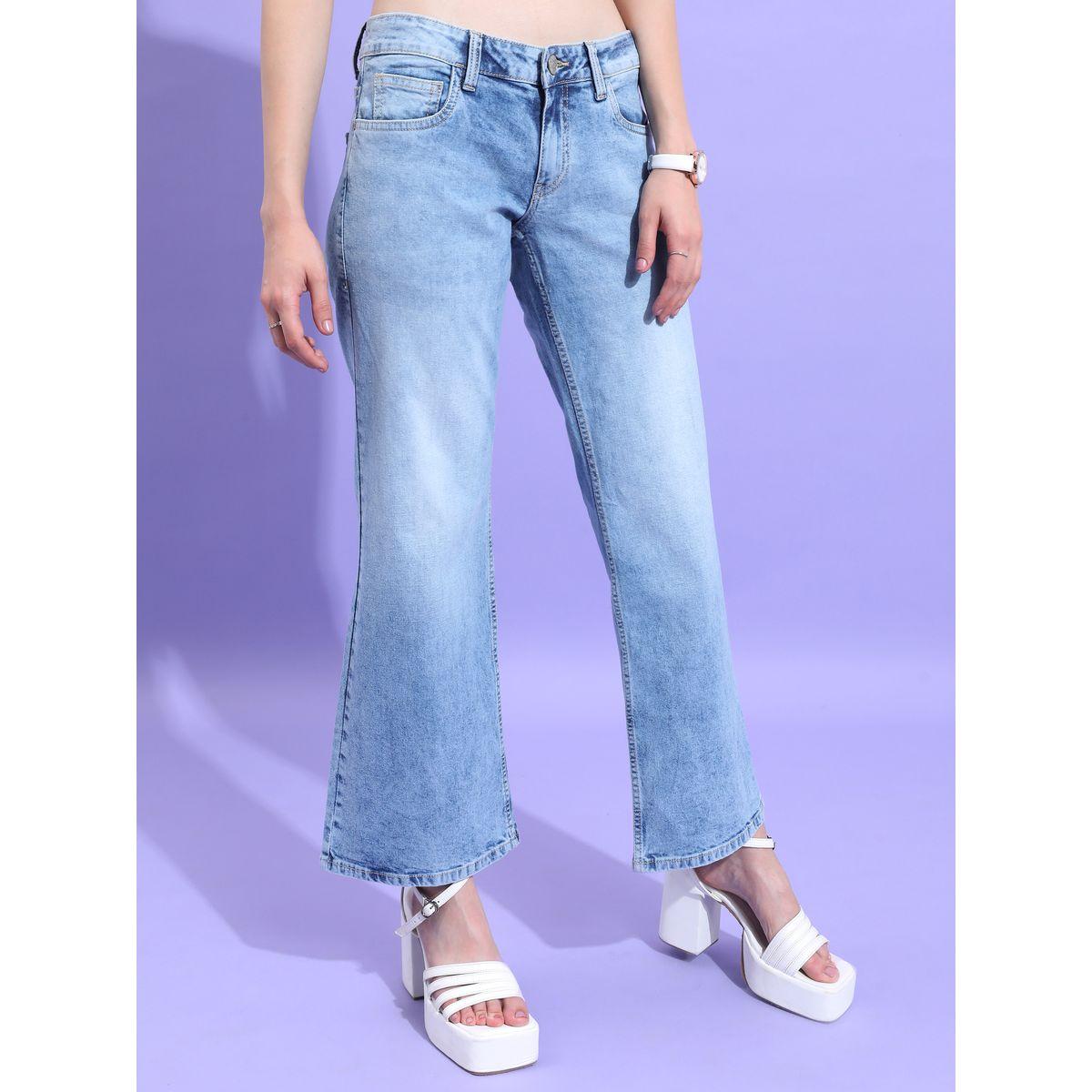 Faded Bootcut Stretchable Jeans-women-clothing-bottoms-jeans-image-6