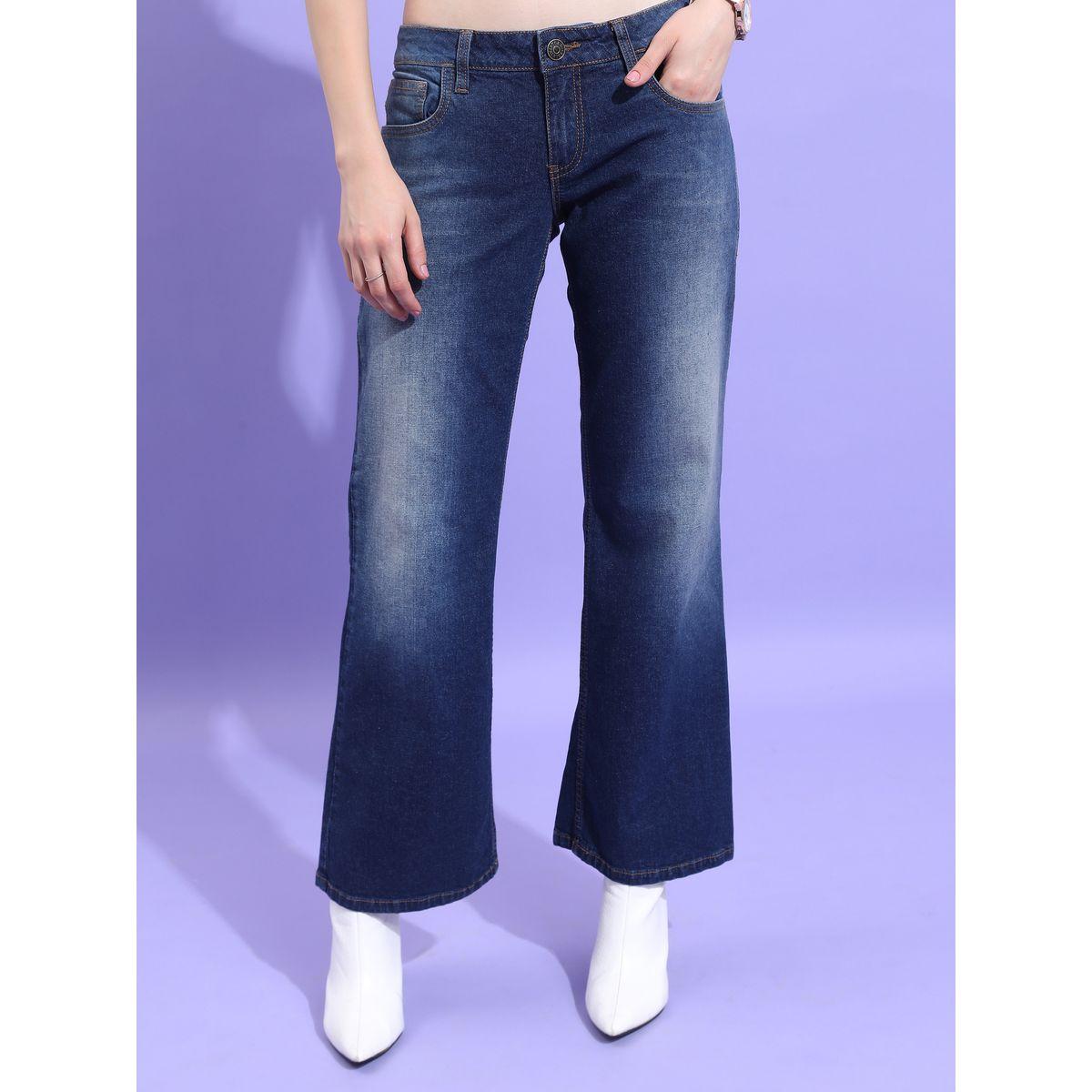 Tokyo Talkies X Styli Bootcut Stretchable Jeans with Pockets-women-clothing-bottoms-jeans-image-1