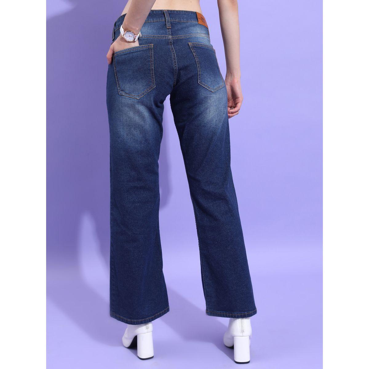 Tokyo Talkies X Styli Bootcut Stretchable Jeans with Pockets-women-clothing-bottoms-jeans-image-3