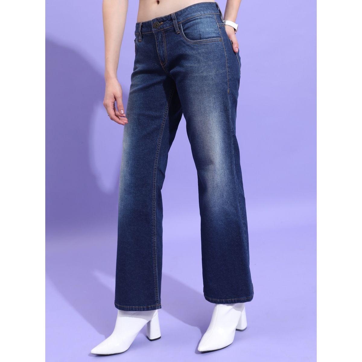 Tokyo Talkies X Styli Bootcut Stretchable Jeans with Pockets-women-clothing-bottoms-jeans-image-4