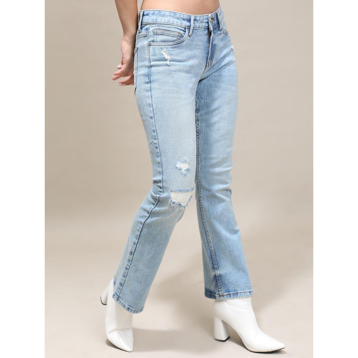 Tokyo Talkies X Styli Bootcut Highly Distressed Stretchable Jeans-women-clothing-bottoms-jeans-image-6