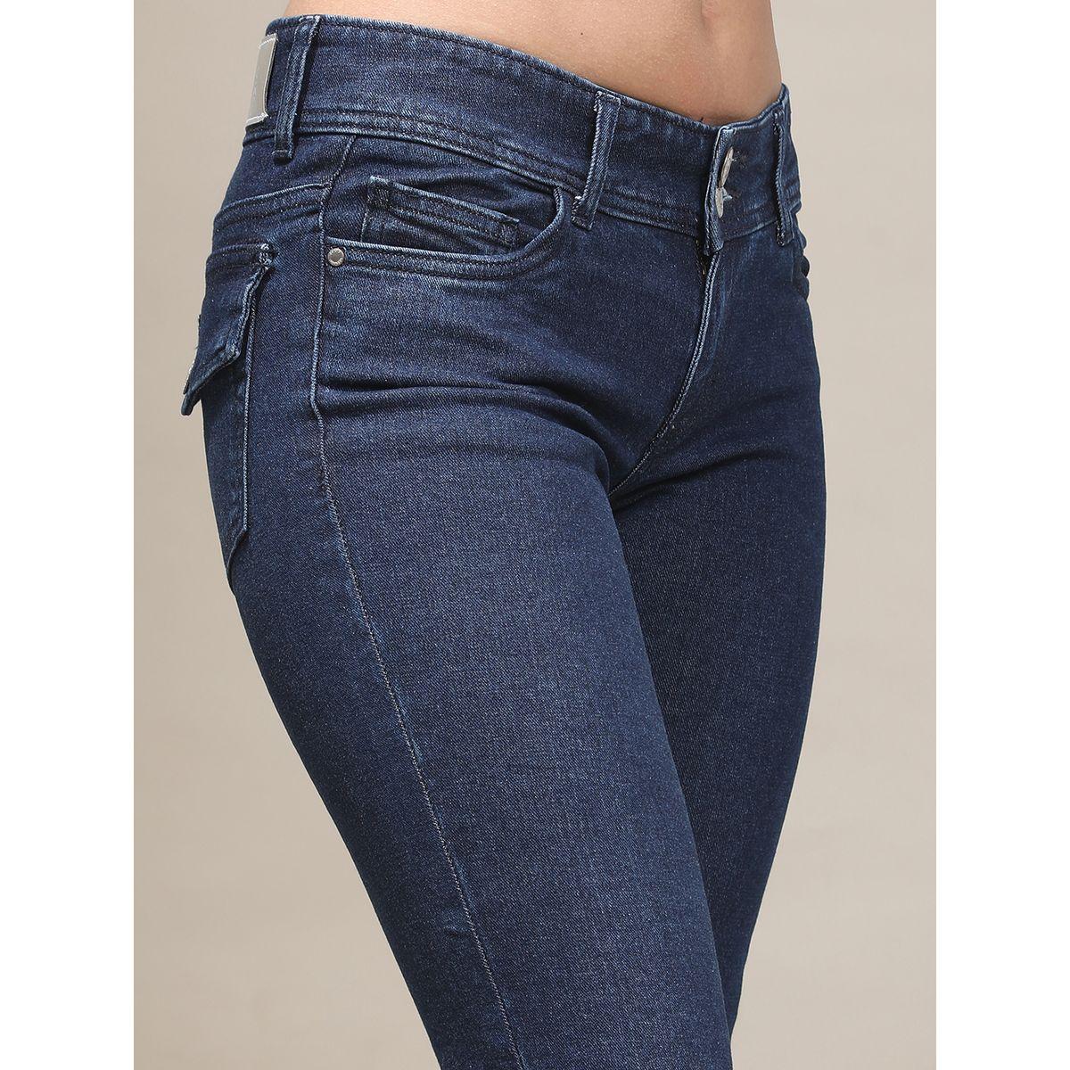 جينز مطاط مع جيوب طوكيو توكيز × ستايلي-women-clothing-bottoms-jeans-image-5