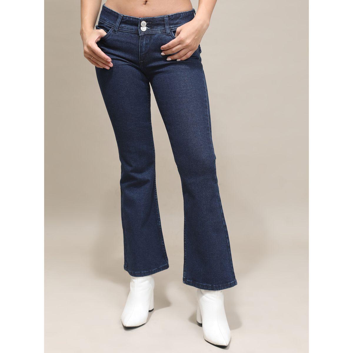 Tokyo Talkies X Styli Bootcut Stretchable Jeans with Pockets-women-clothing-bottoms-jeans-image-6