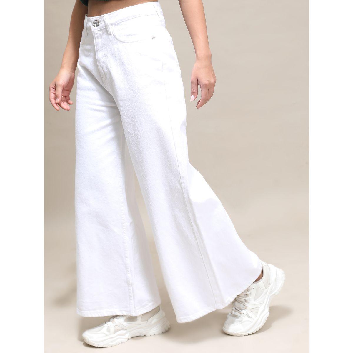 Tokyo Talkies X Styli Mid Rise Flared Jeans with Pockets-women-clothing-bottoms-jeans-image-4