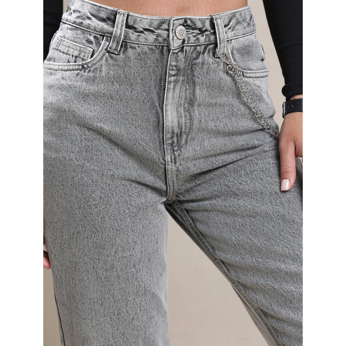 Tokyo Talkies X Styli Button & Zip Closure Mom Fit Jeans-women-clothing-bottoms-jeans-image-5