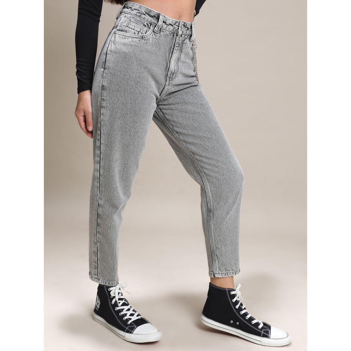 Tokyo Talkies X Styli Button & Zip Closure Mom Fit Jeans-women-clothing-bottoms-jeans-image-6