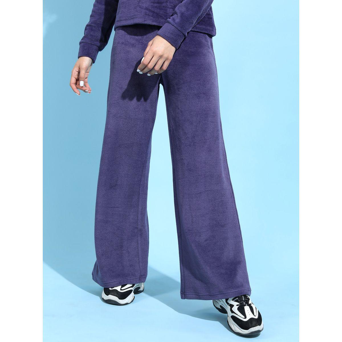 بنطال قطيفة واسع بخصر مطاطي طوكيو توكيز × ستايلي-women-clothing-bottoms-trousers-image-1