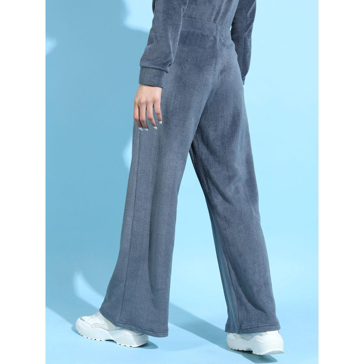 بنطال قطيفة واسع بخصر مطاطي طوكيو توكيز × ستايلي-women-clothing-bottoms-trousers-image-3