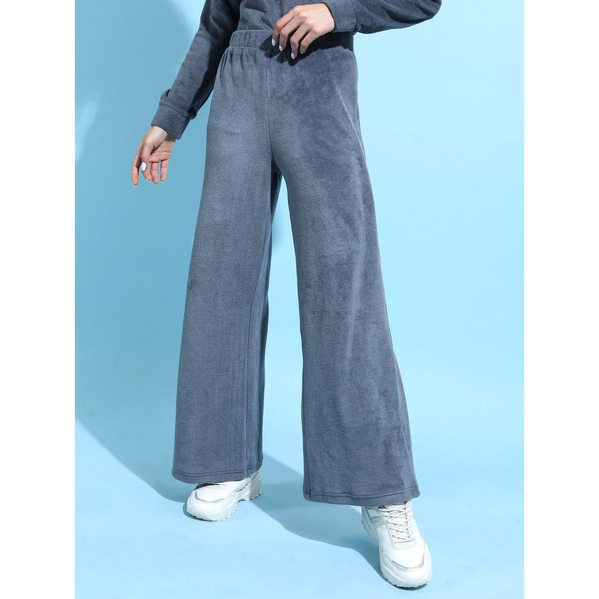 بنطال قطيفة واسع بخصر مطاطي طوكيو توكيز × ستايلي-women-clothing-bottoms-trousers-image-6